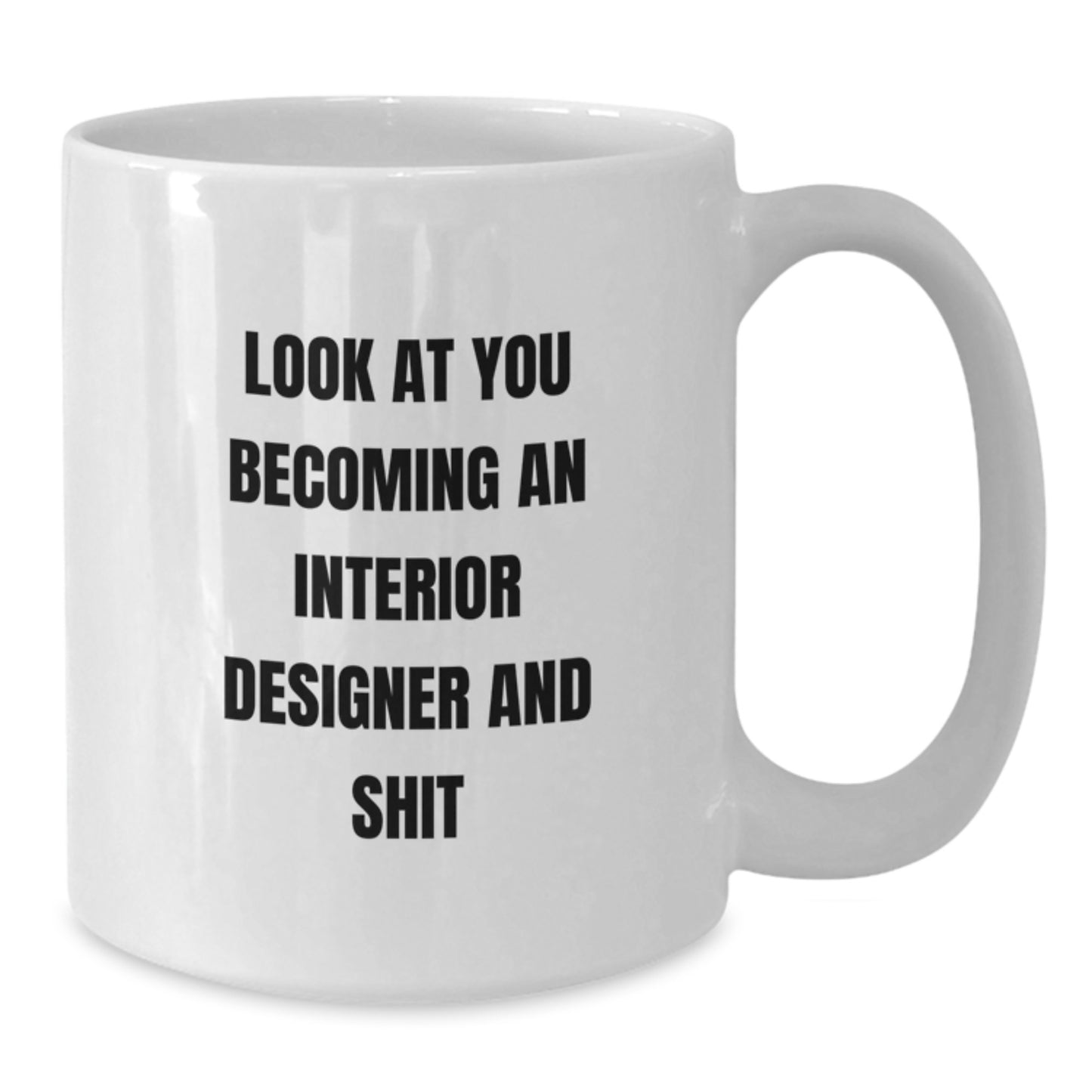 Interior Designer Keepsake Mug for Him Birthday Gift White 15oz Ceramic - Additional