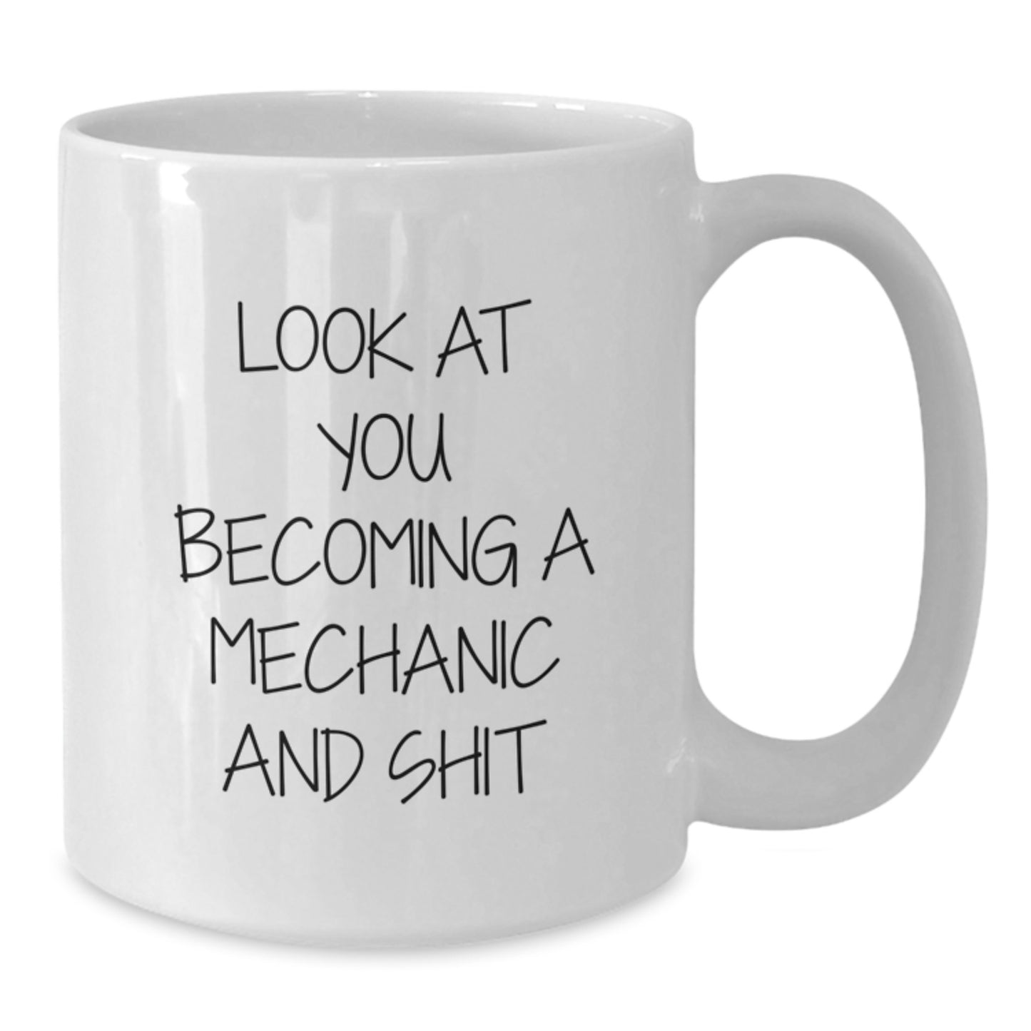 Mechanic Keepsake Mug for Him Birthday Gift – 11oz Ceramic and 15oz - Additional