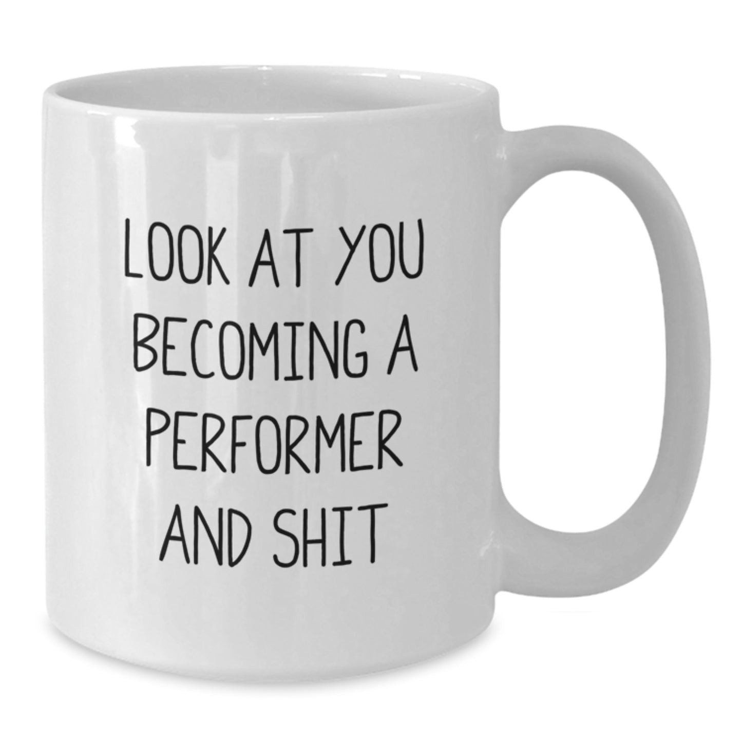 Performer White Coffee Mug Ceramic Keepsake Birthday Gift for Him - Additional