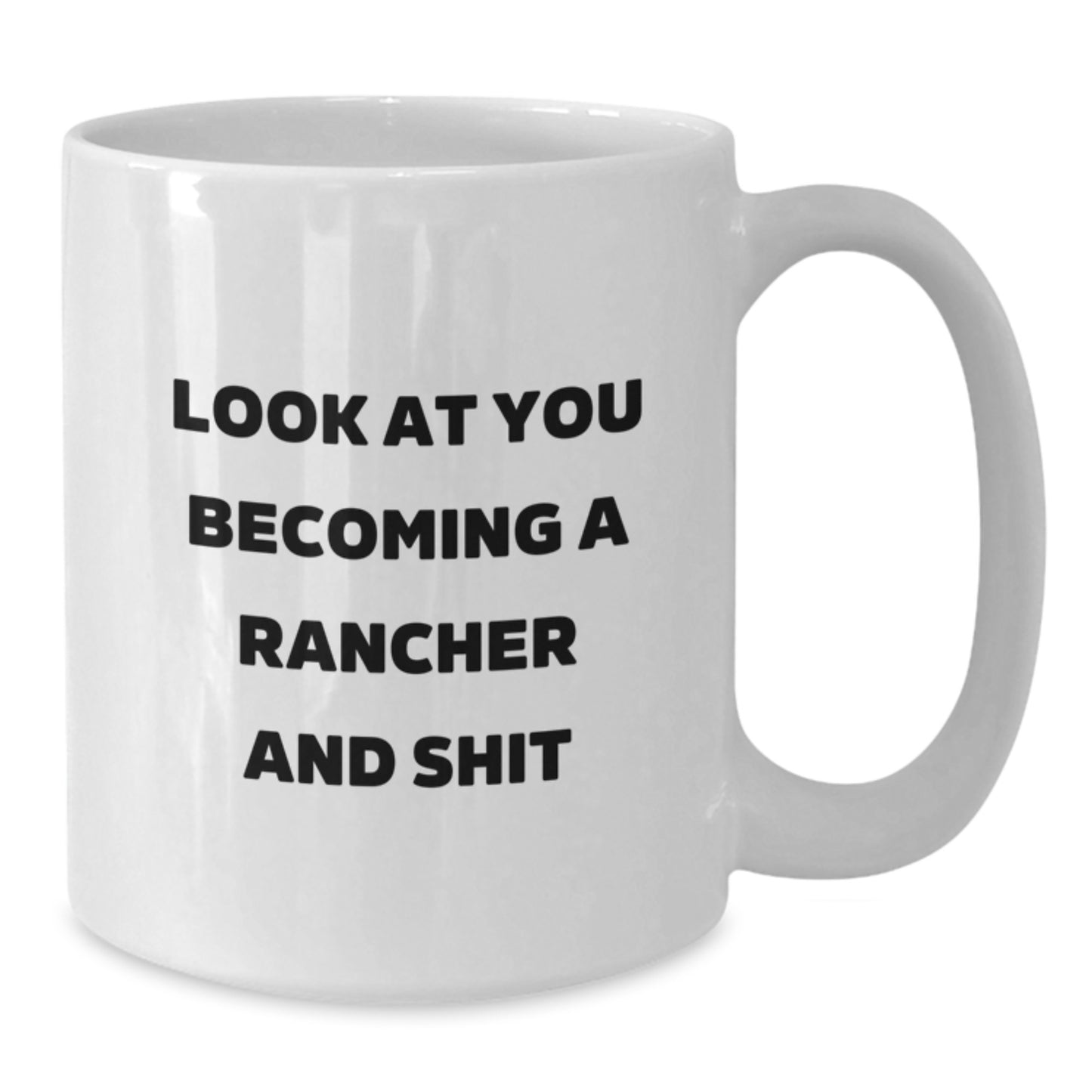 Birthday Gift Present for Her Rancher Mug with Funny Quote Ceramic - Additional