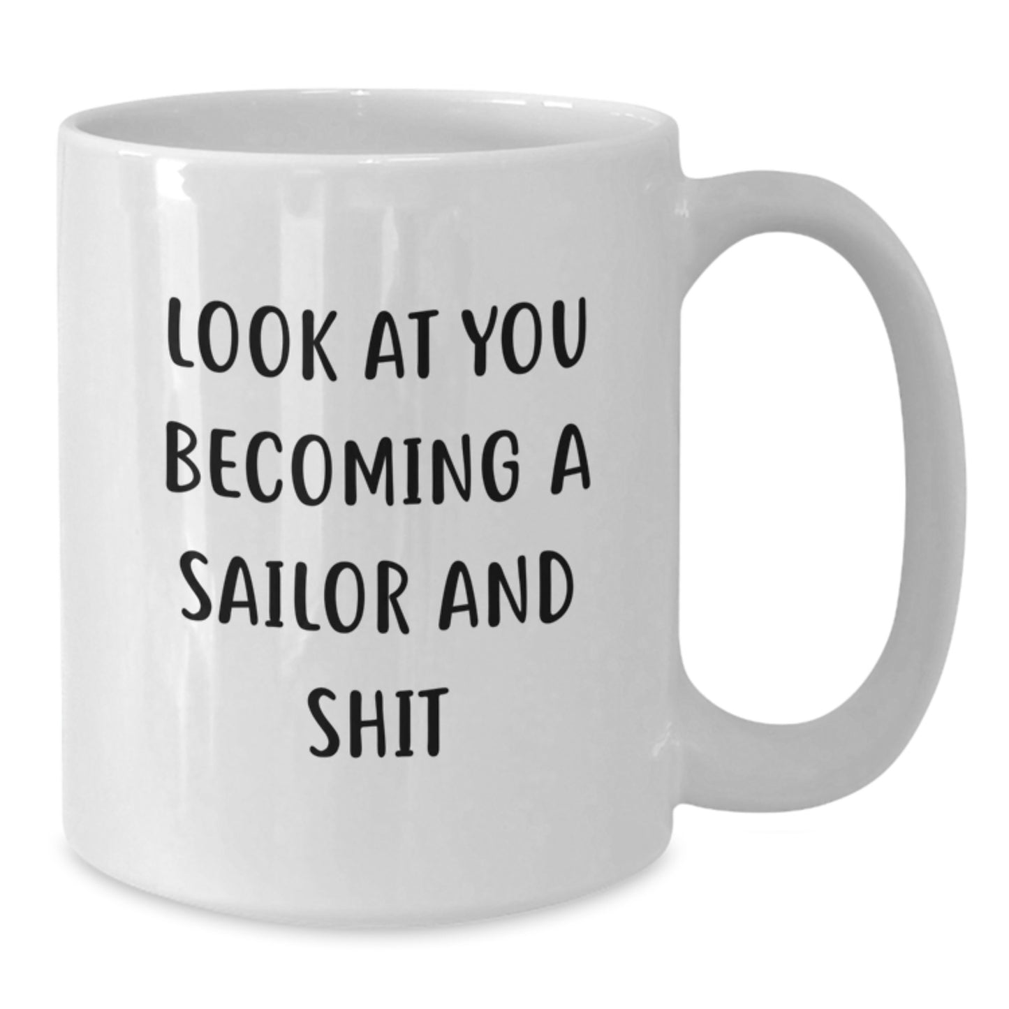 Sailor Crews White Coffee Mug Keepsake for Him Birthday Gift - Additional