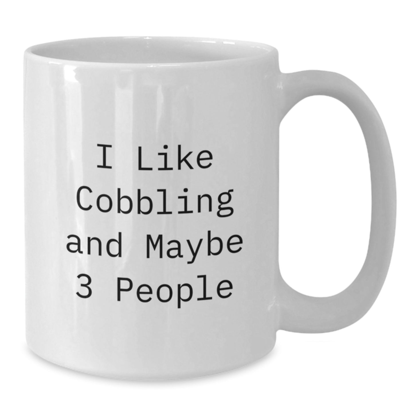 Cobbling Keepsake White Coffee Mug for Him Birthday Gift - Additional