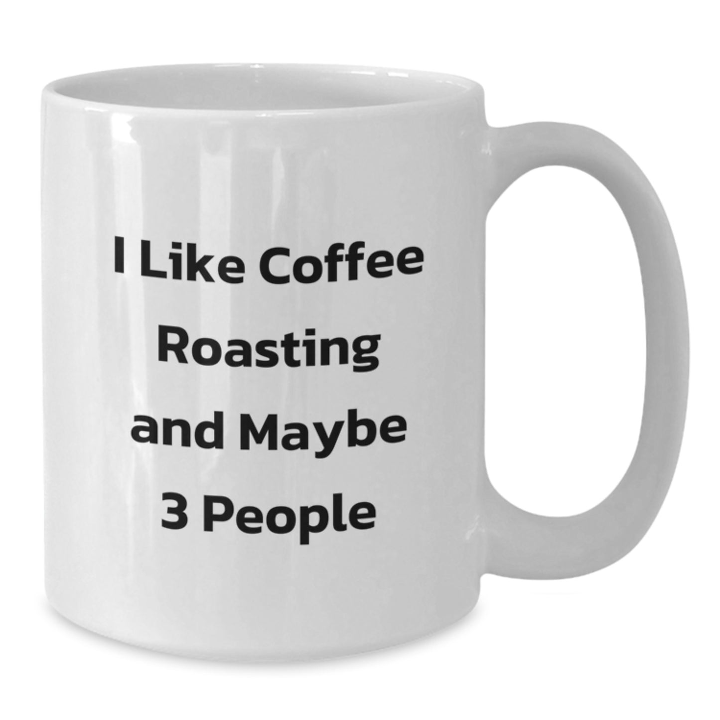 White Ceramic Coffee Roasting Mug Idea for Coworkers Birthday Gift - Additional
