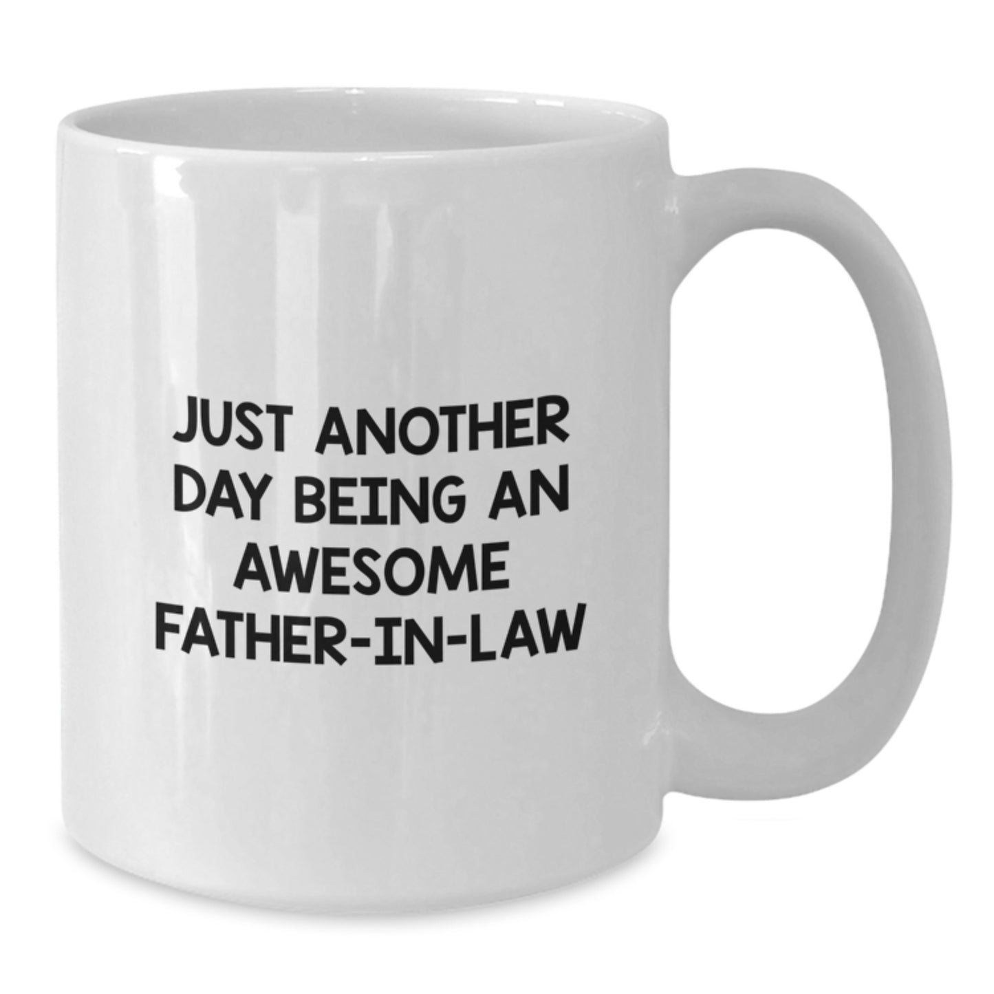 Father-in-law Keepsake White Coffee Mug Birthday Gift - Additional