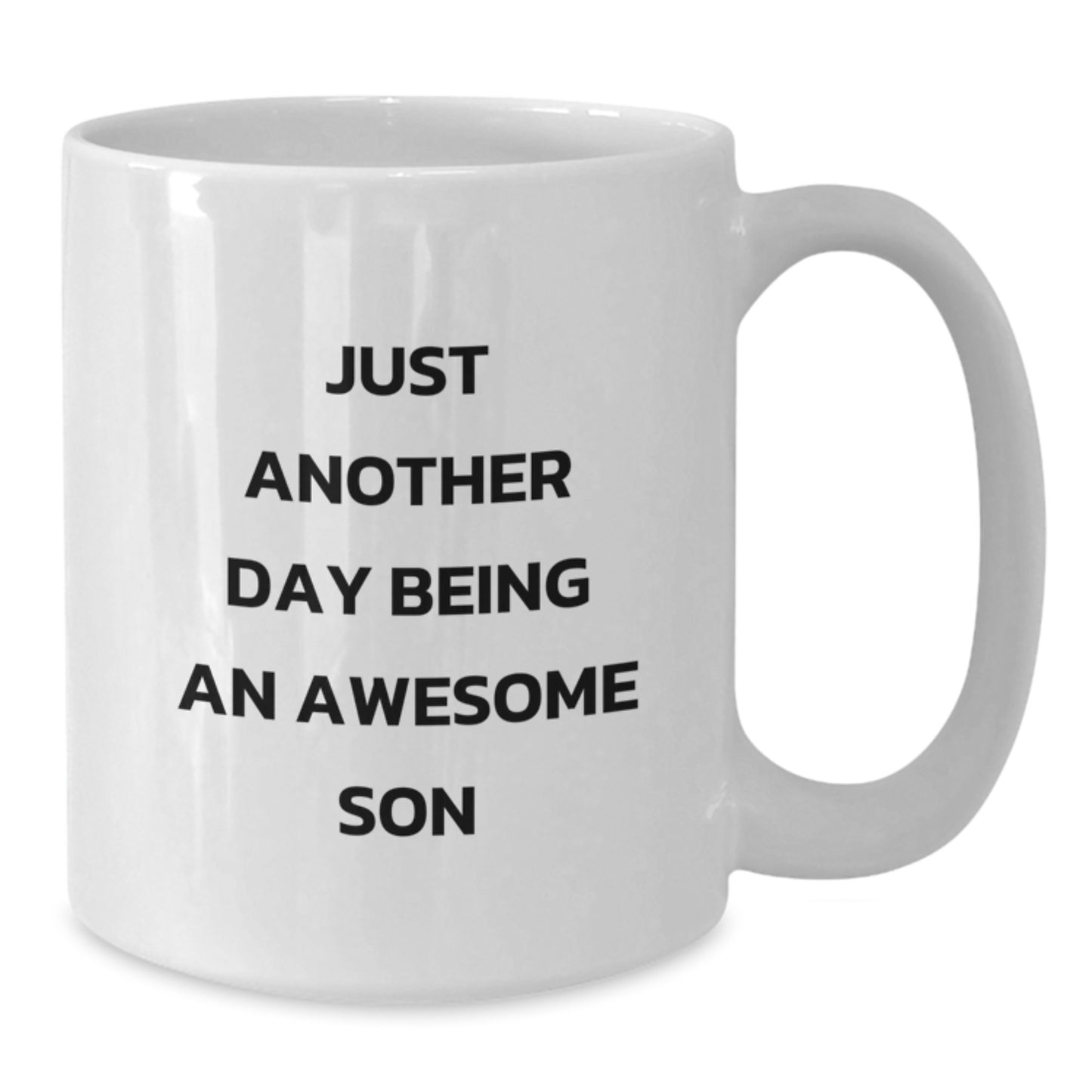 Son Keepsake White Coffee Mug Birthday Gift for Him - Additional