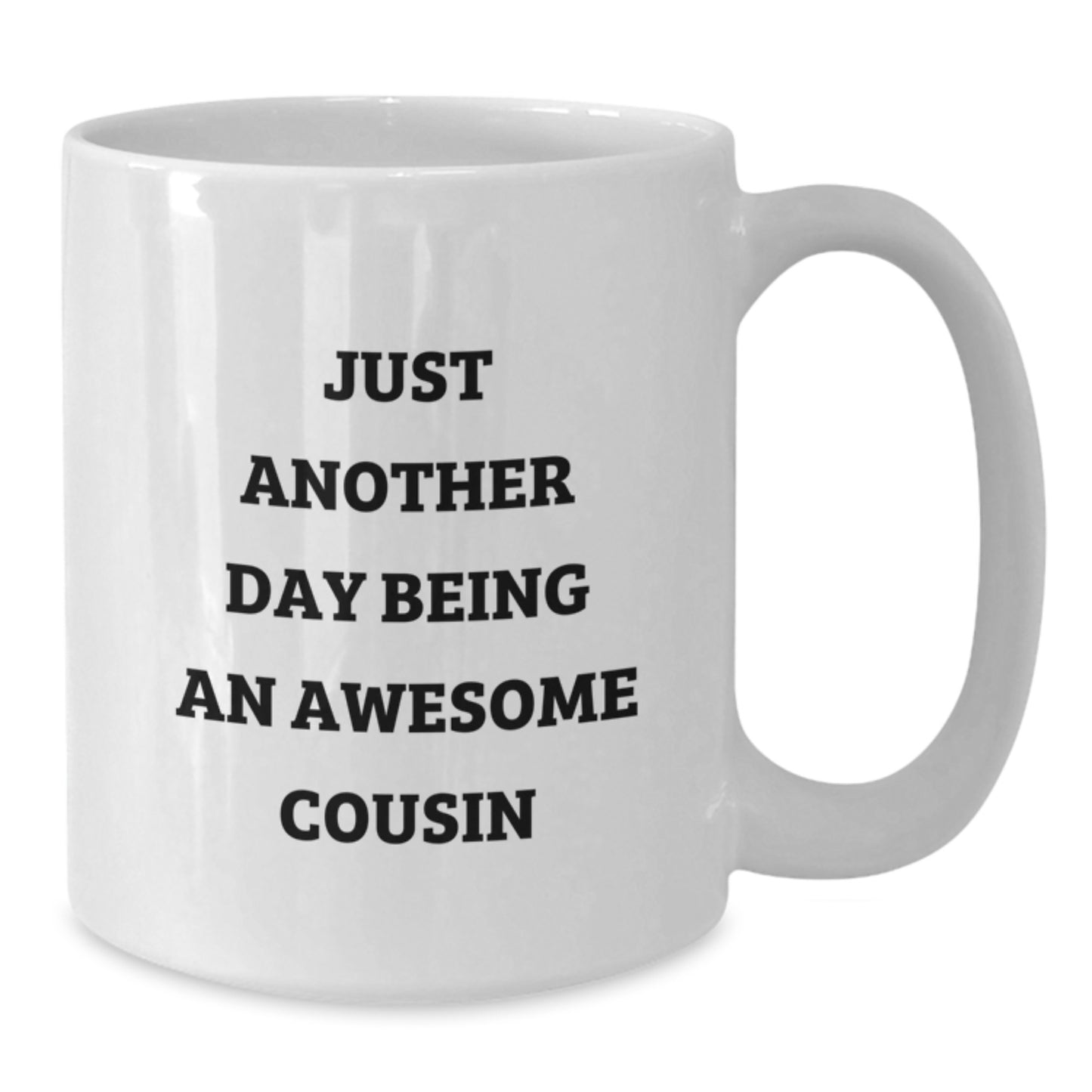 Birthday Gift White Coffee Mug for Her – Cousin Keepsake Present - Additional