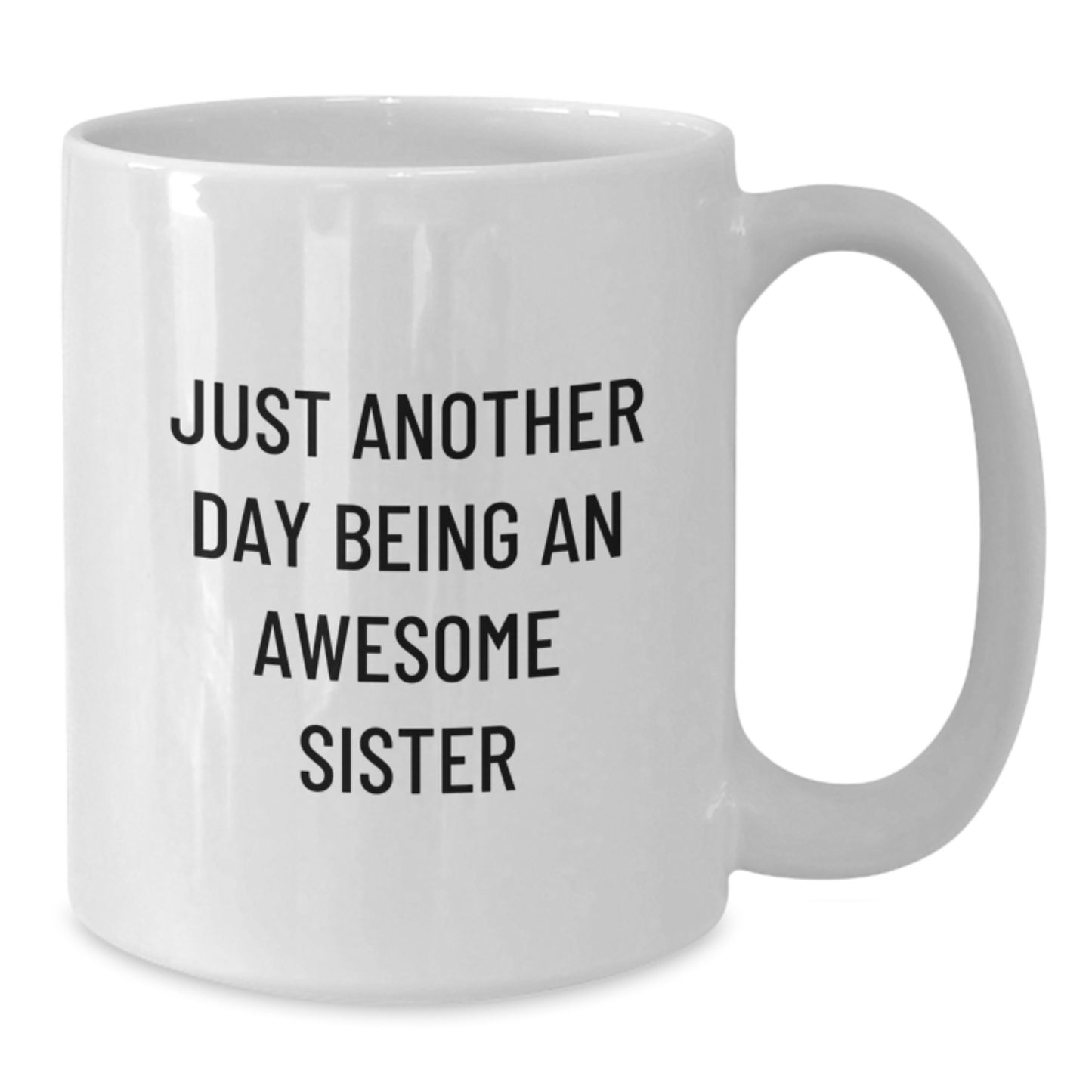 Sister Novelty White Coffee Mug for Grandma Birthday Gift - Additional