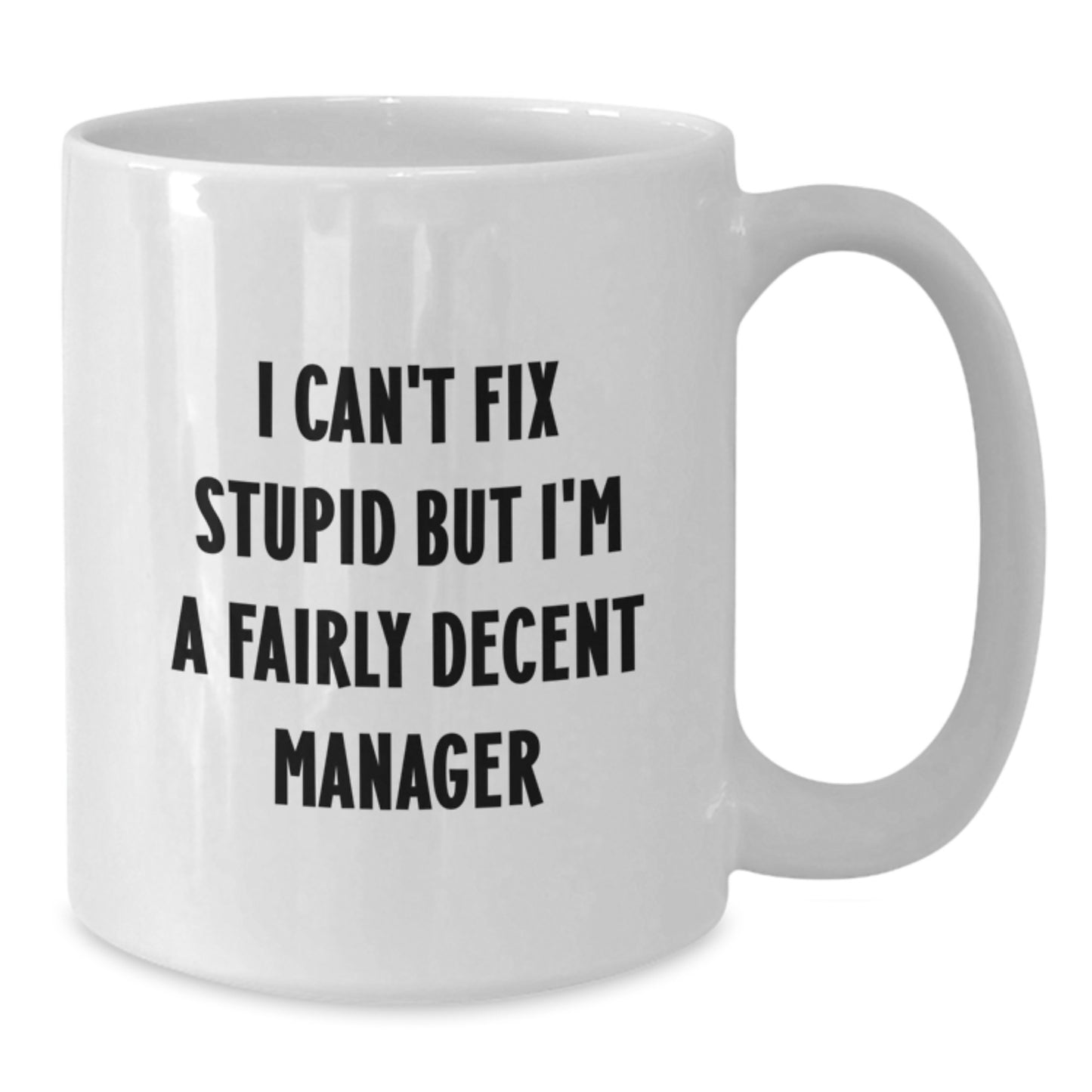 Funny Manager White Coffee Mug Gifts from Men for Graduation Unique - Additional