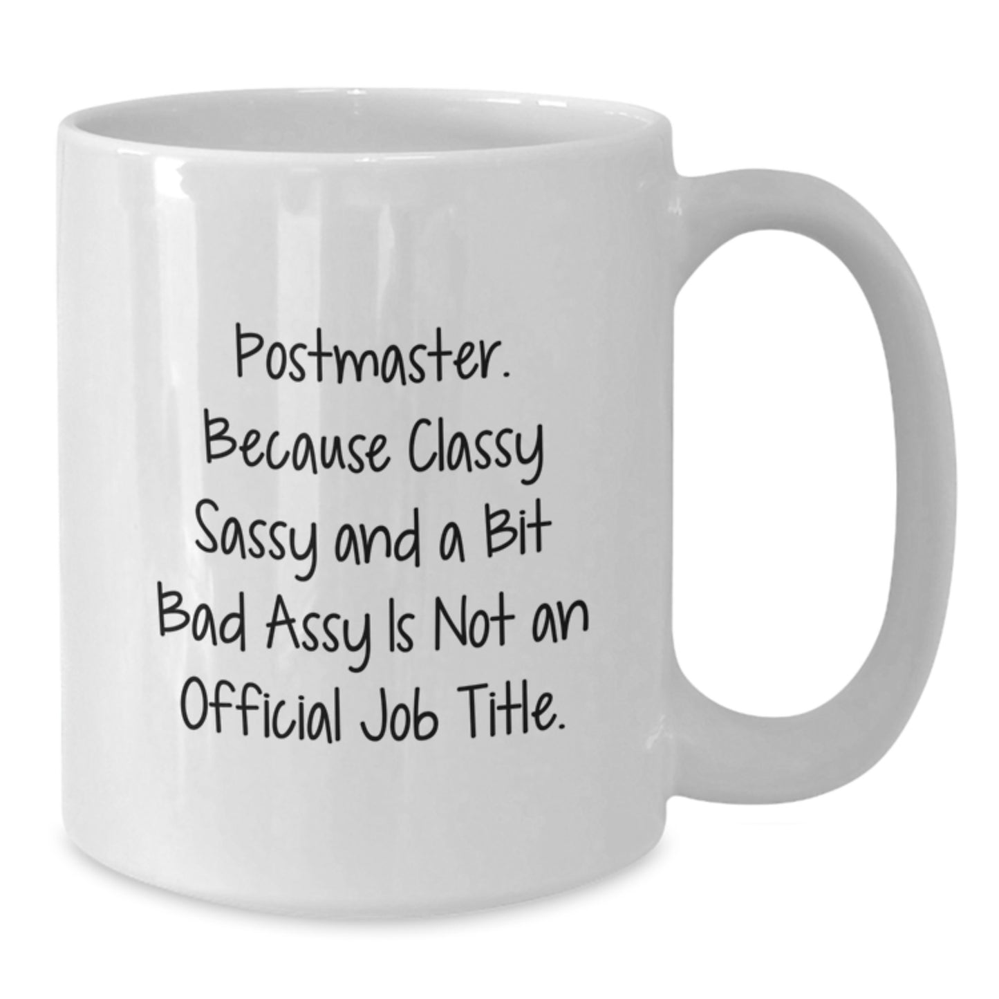 Birthday Gift Postmaster White Coffee Mug for Her Present - Additional