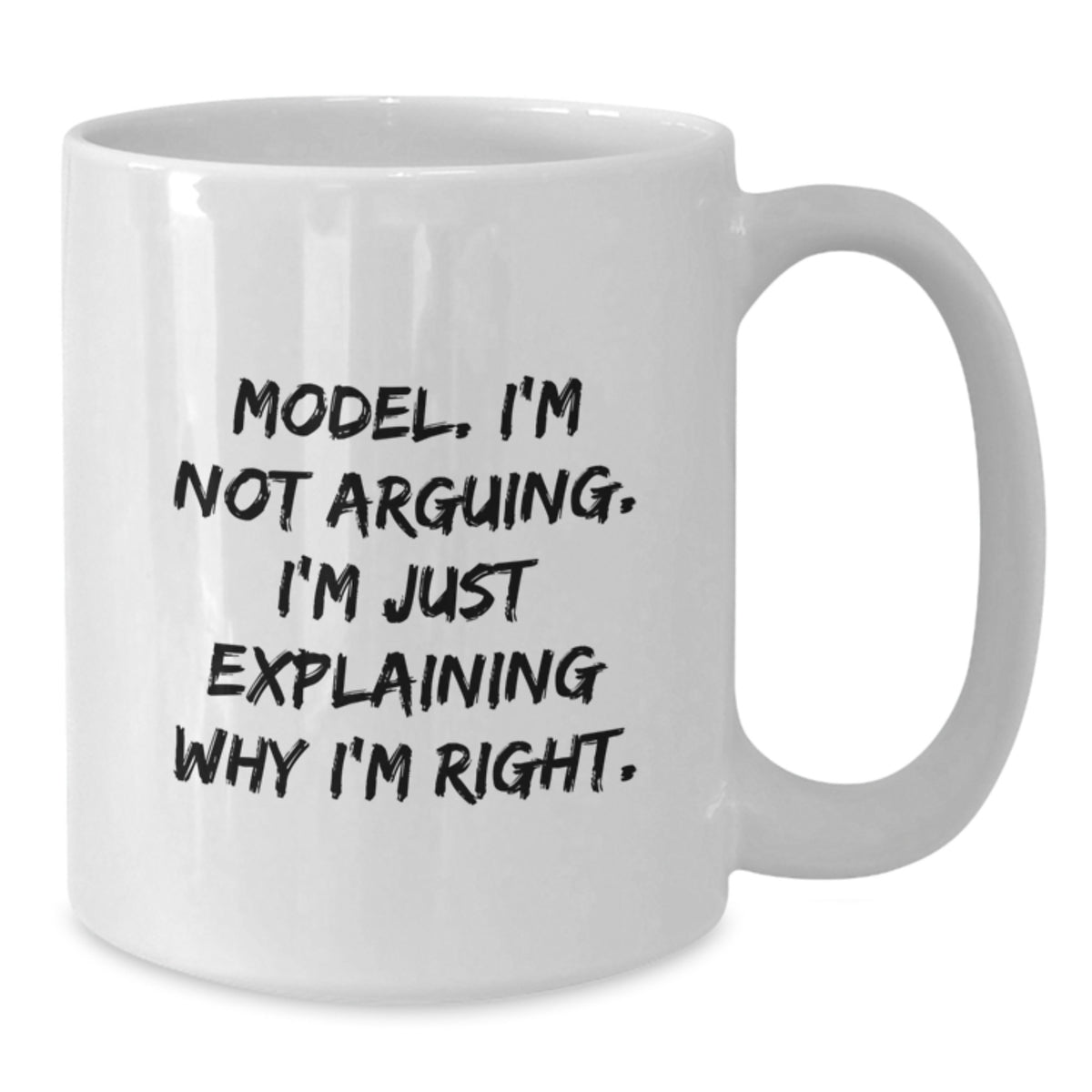 Funny Model White Coffee Mug Gifts from Family Friends to Graduation Day - Additional