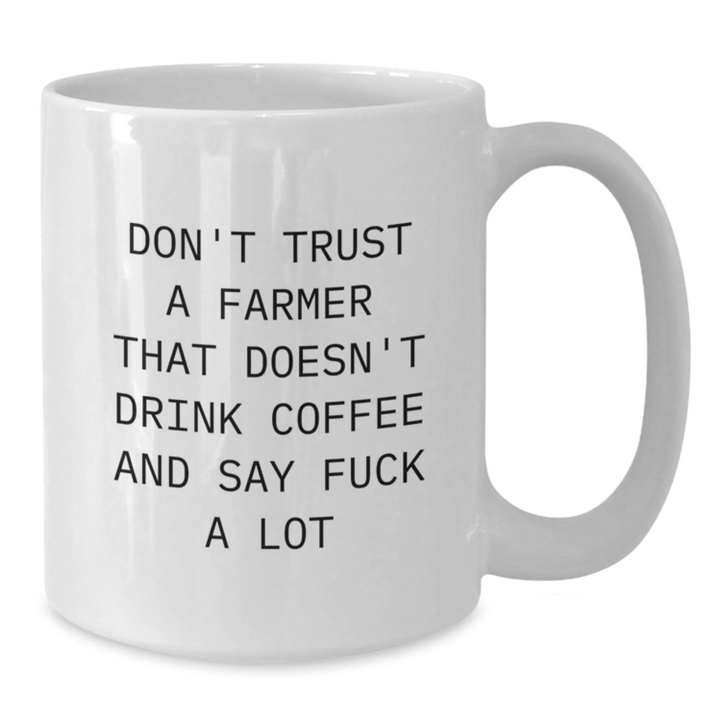 Funny Farmer White Coffee Mug Gifts from Friends to Farmer for Graduation Unique - Additional