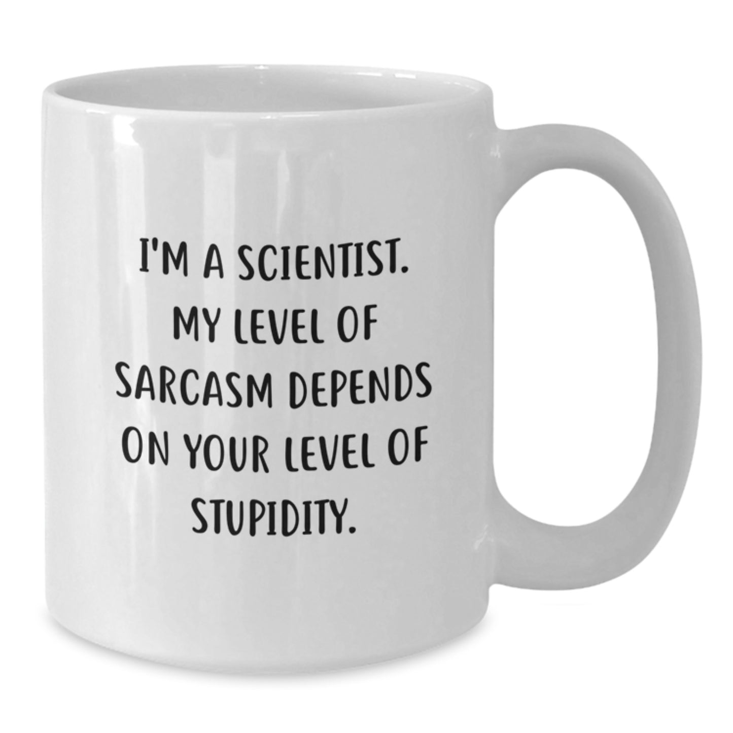 Funny Scientist Gifts for Men Graduation Unique White Coffee Mugs from Friends, I'm A Scientist Mug, Scientist Humor, White Ceramic Mug, Microwave Dishwasher Safe, 11oz or 15oz Capacity - Additional