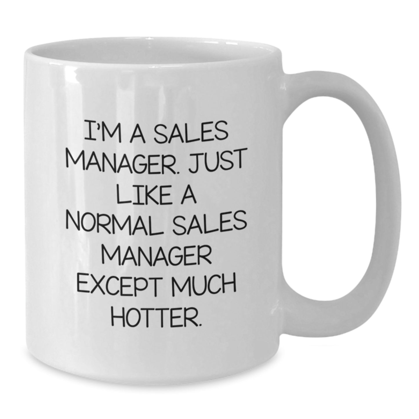 Sales Manager Keepsake White Coffee Mug for Him Birthday Gift - Additional