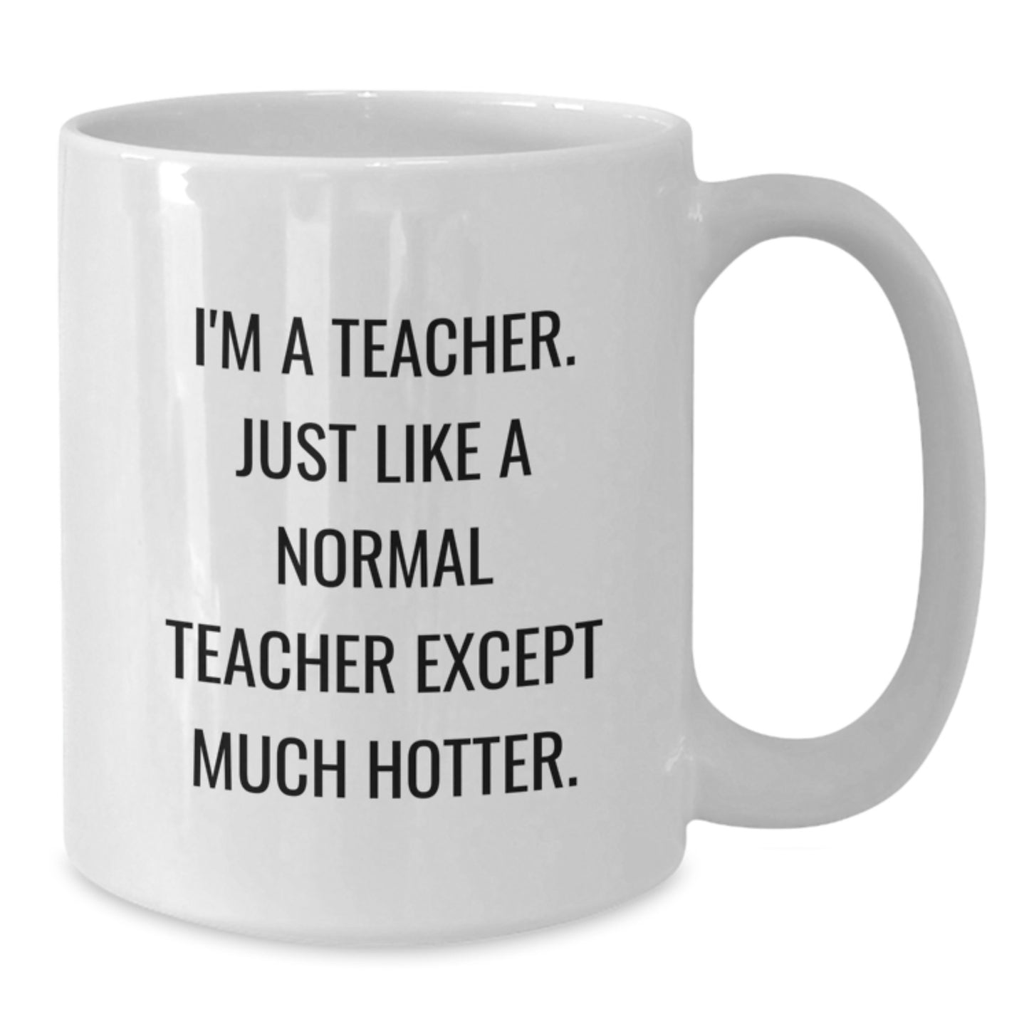 Funny Teacher White Coffee Mugs Gifts from Men to Men, Unique Father's Day Unique Gifts for Teacher, White Ceramic Mug - Additional