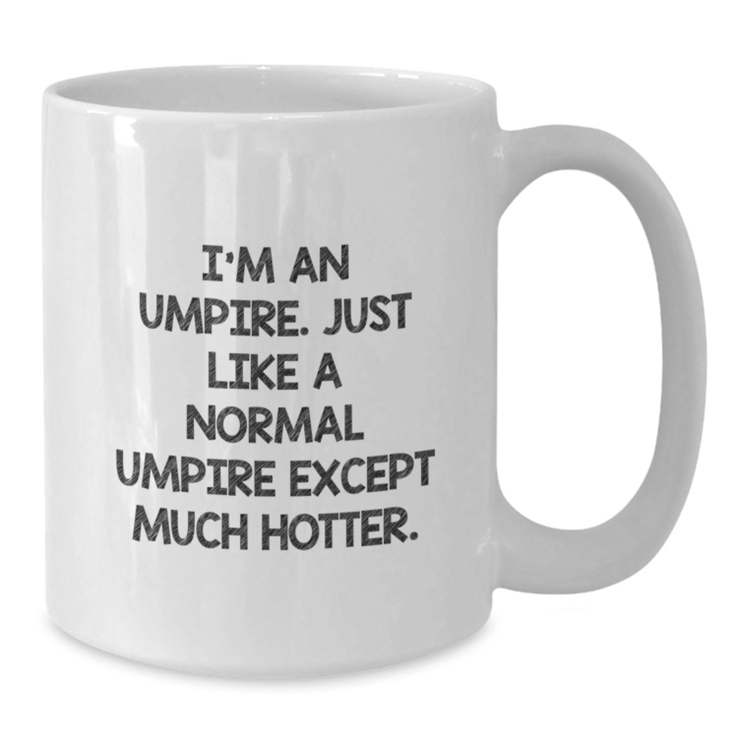Umpire White Coffee Mug 11oz Birthday Gift for Coworkers Idea - Additional