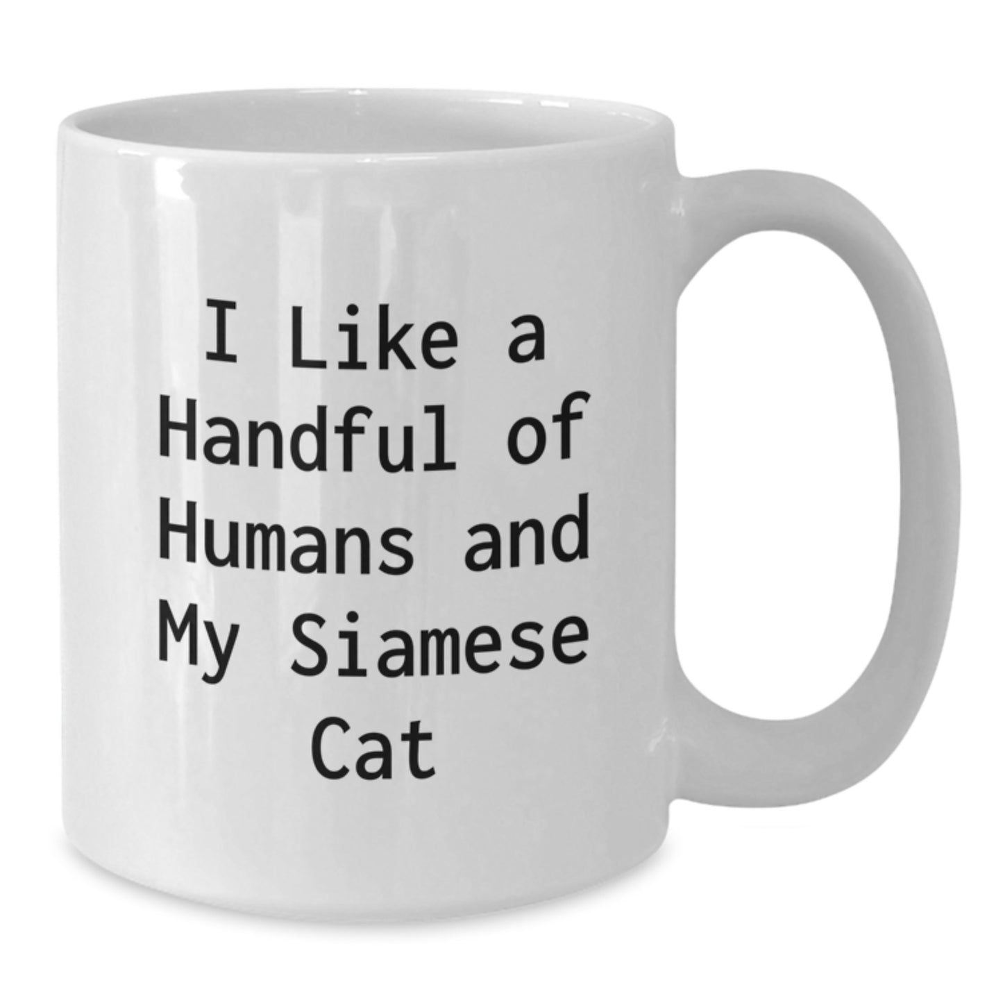 Siamese Cat Lover Gifts from Friends, Birthday Unique Siamese Cat Mugs for Women, Funny Quote White Coffee Mug - Additional