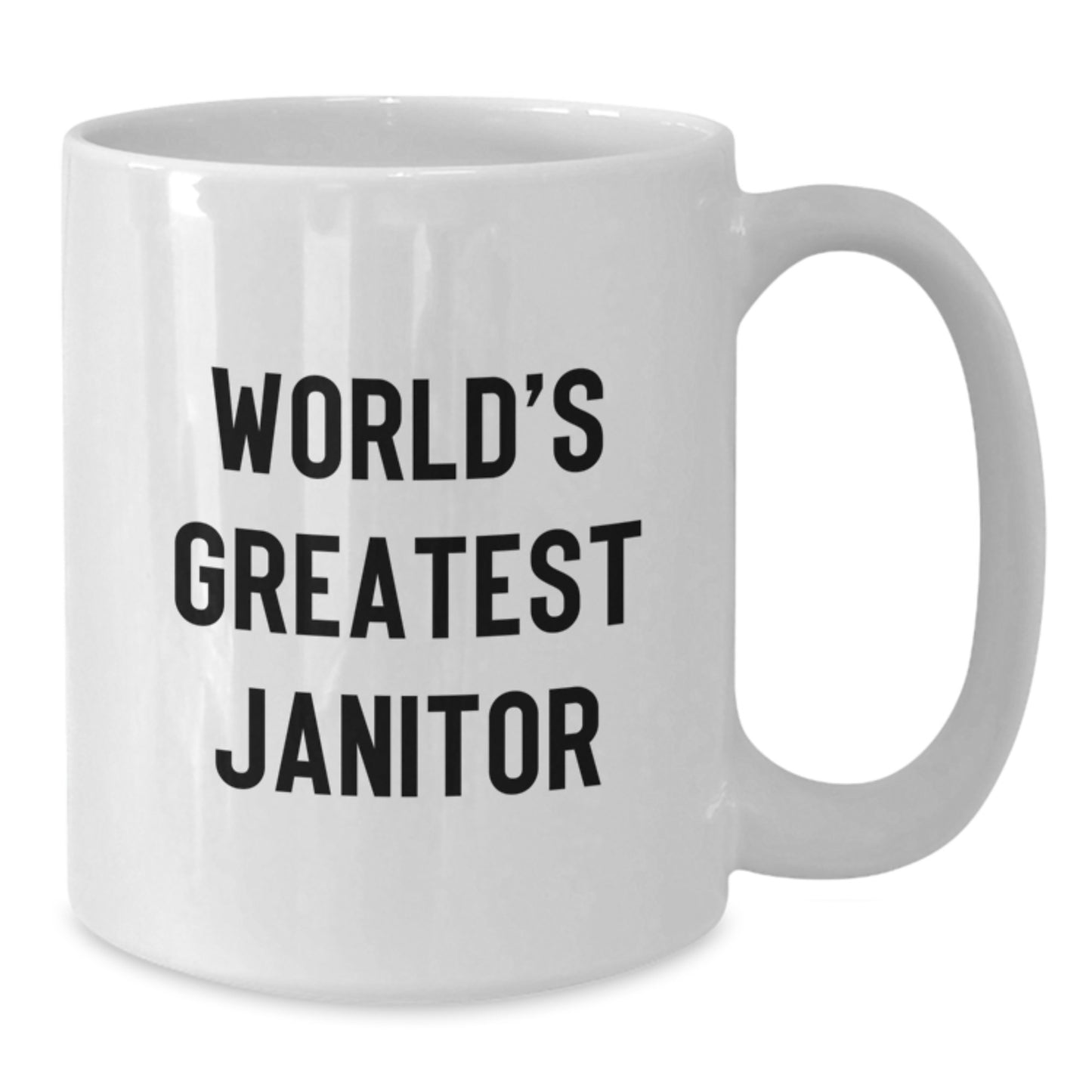 Janitor World's Greatest Janitor Coffee Mug Keepsake Gift for Him - Additional
