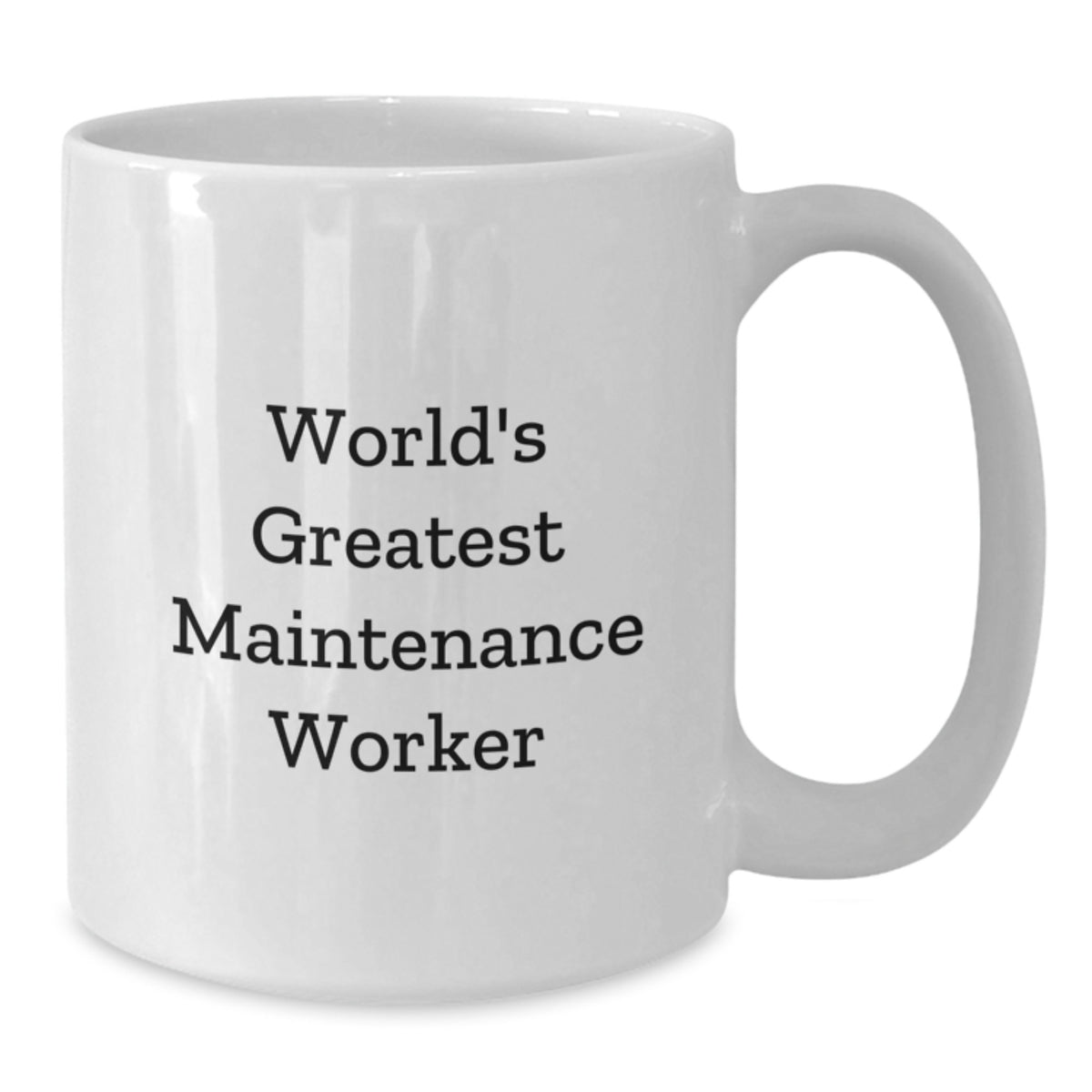 Christmas Gift for Him - World's Greatest Maintenance Worker Present - Additional