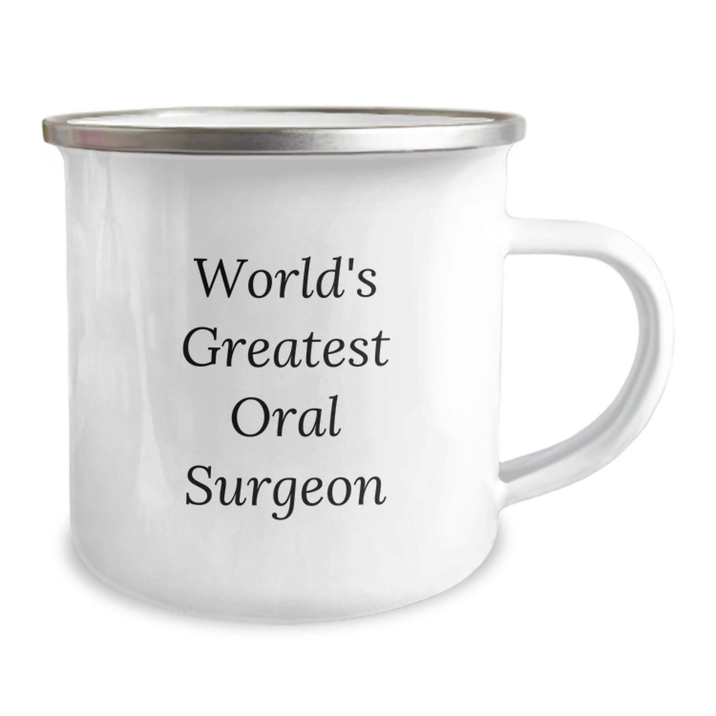 Funny Gifts from Men to Oral Surgeon World's Greatest Mug, Camping Mug for Oral Surgeon, Unique Mother's Day Unique Gifts for Him - Image 2