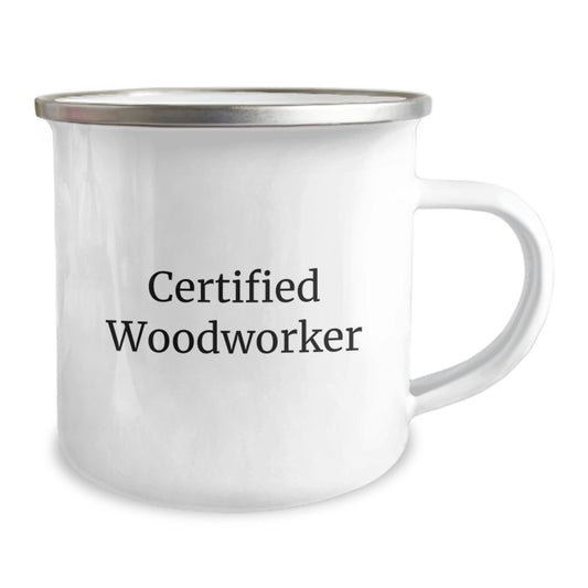 Funny Woodworker Gifts for Him from Family - Camping Mug, Woodworker Birthday Unique Gifts - Image 2