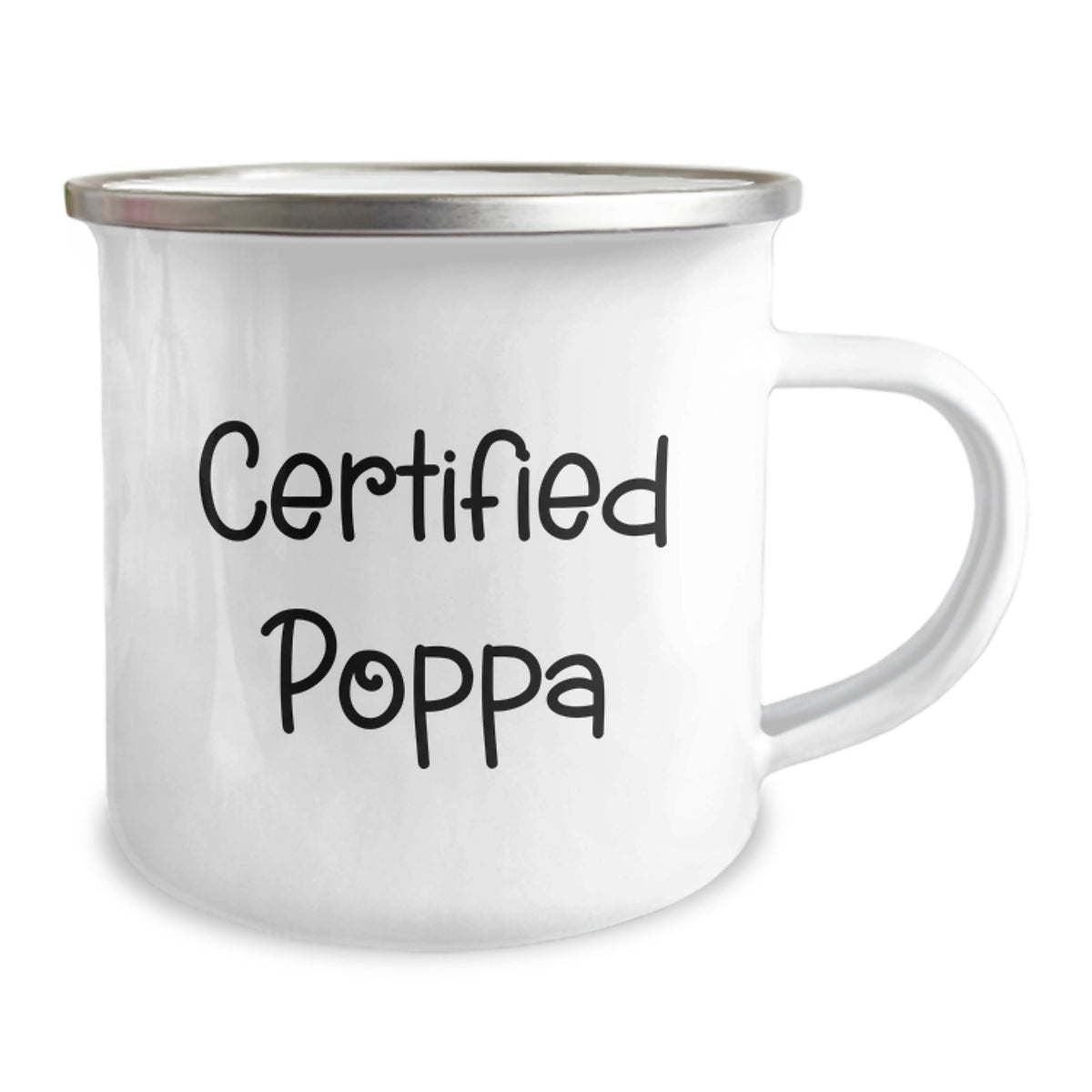 Funny Poppa Love Camping Mug Gifts from Family to Poppa on Valentine's - Image 2