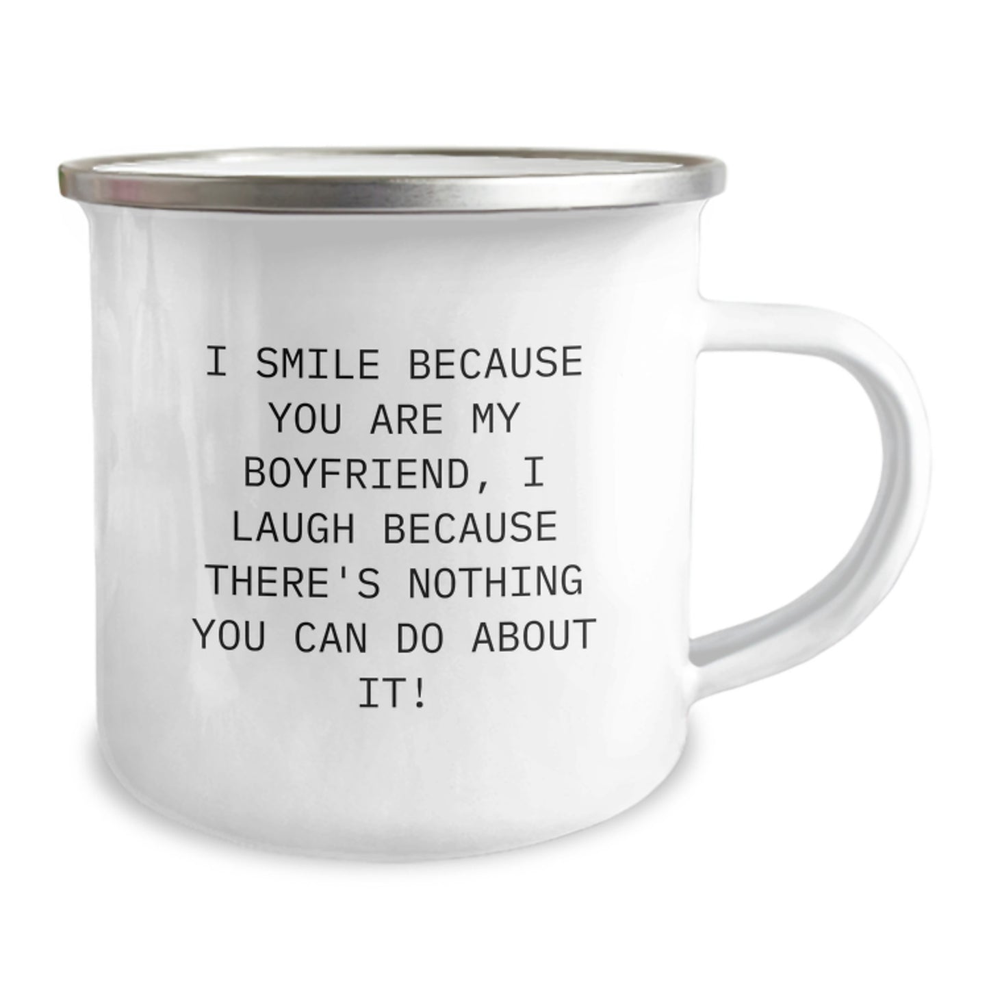 Funny Sweetheart Camping Mug Gifts from Men to Sweetheart - Valentine's Unique Mug for Sweetheart Laugh Because Nothing You Can Do About It! - Image 2