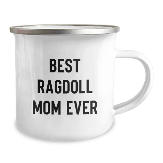 Funny Ragdoll Cat Gifts for Ragdoll Cat Lovers - Best Ragdoll Mom Ever Camping Mug for Birthday - Image 2