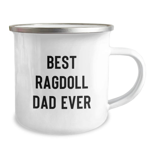Funny Ragdoll Cat Lover Gifts from Dad to Daughter - Best Ragdoll Dad Ever Valentine's Unique Mug for Men Women Friends Family - Image 2