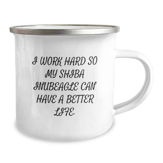 Shiba Inu Dog Lover Gifts, Funny Camping Mug for Men, Women, Friends, Family - Unique Birthday Unique Gift Ideas - Image 2