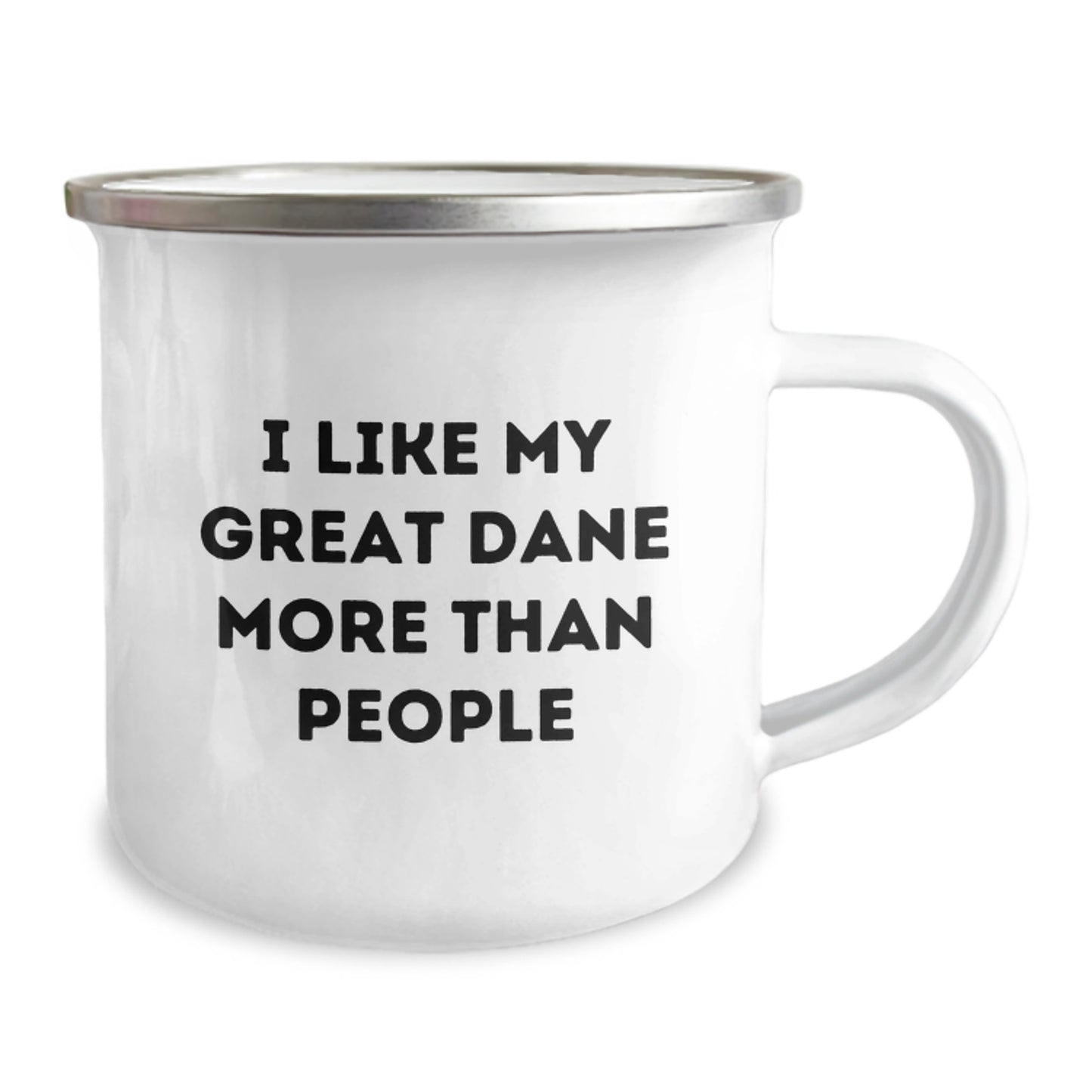 Great Dane Dog Lover's Funny Camping Mug Gifts from Family for Valentine's - Image 2