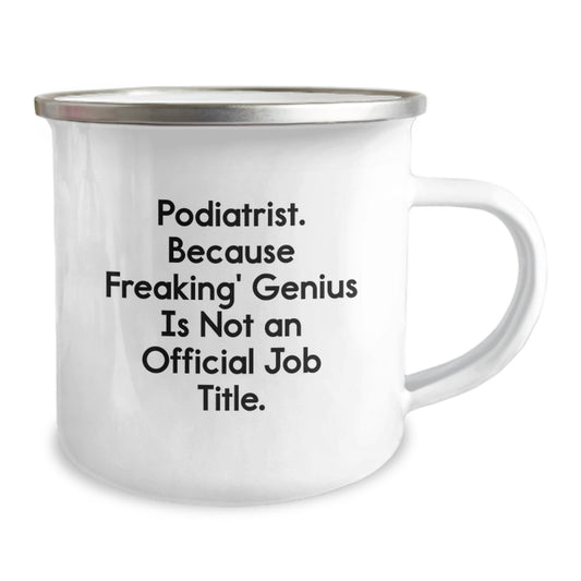 Funny Podiatrist Gifts from Men to Women Coworkers Friends Family - Podiatrist Camping Mug for Graduation Unique Gift - Image 2