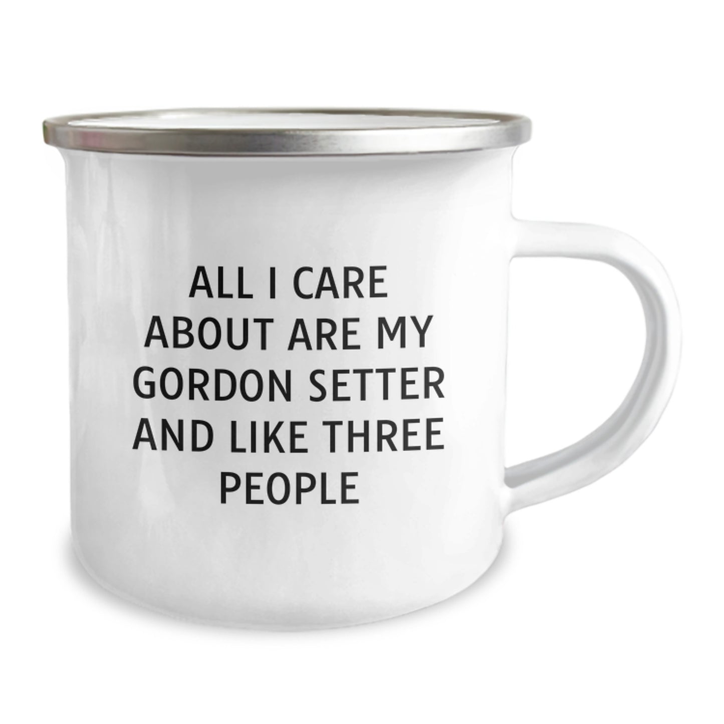 Gordon Setter Dog Lover Funny Camping Mug Gifts for Him Birthday Unique Ideas from Friends - Image 2