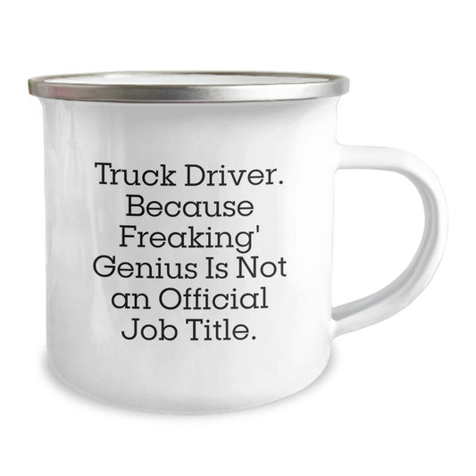 Funny Gifts for Truck Drivers, Unique Camping Mug for Trucking Friends, Graduation Unique Gifts from Family - Image 2