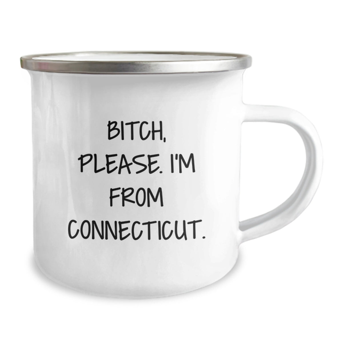 Connecticut Camping Mug - Funny Quote for Connecticut Lovers - Valentine's Unique Gifts from Friends for Connecticut Family - Image 2
