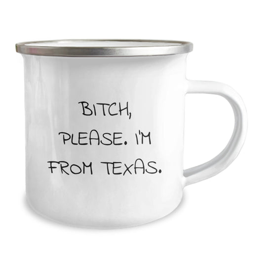 Funny Texas Camping Mug, Ideal Gift for Friends from Texas, Men, or Women - Birthday Unique Gifts for Texas Enthusiasts - Image 2