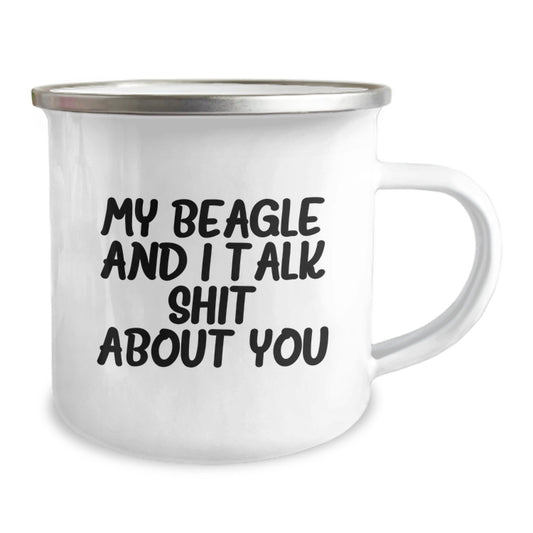 Beagle Camping Mug Keepsake for Him Ultimate Surprise Graduation Gift - Image 2