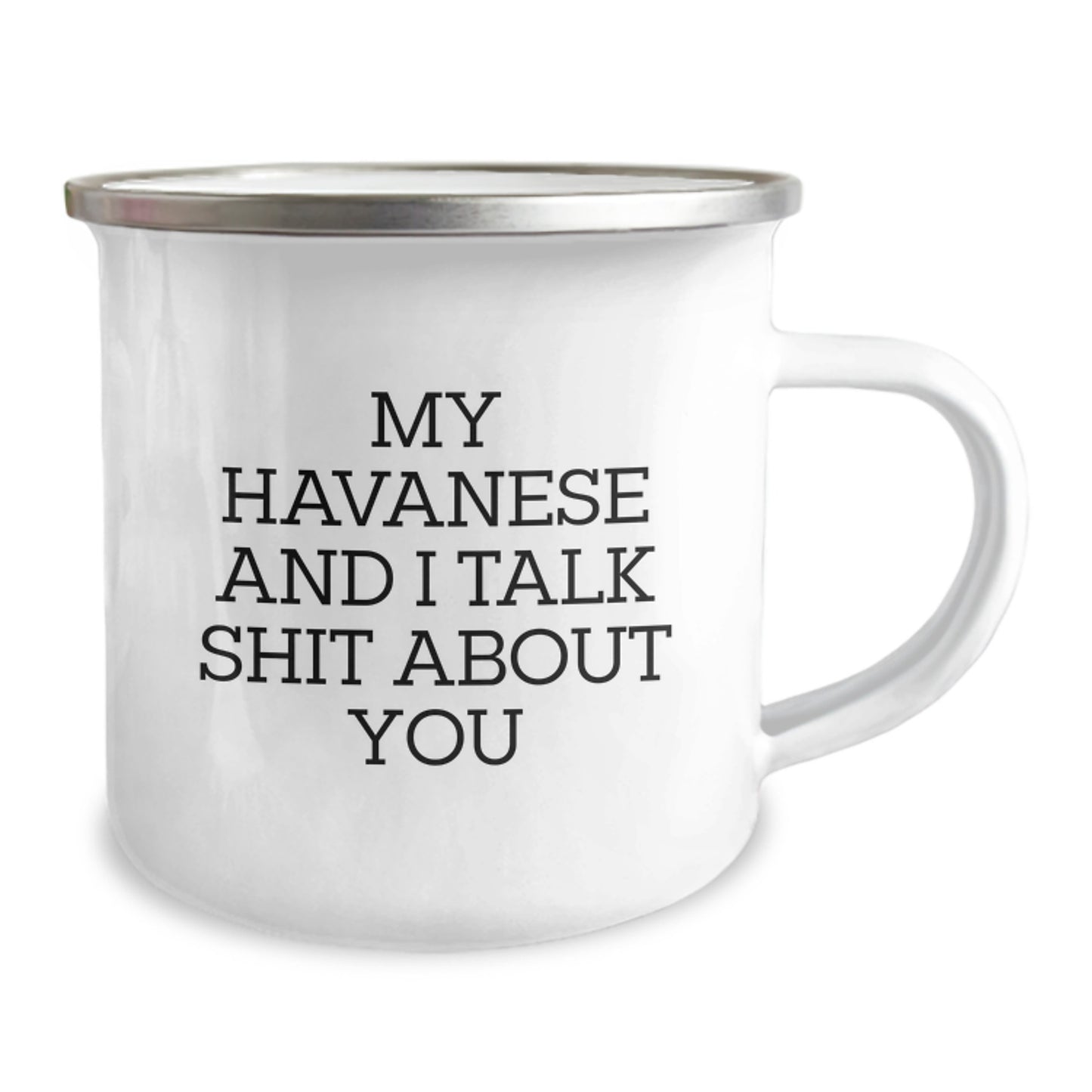 Havanese Dog Keepsake Premium Camping Mug Birthday Gift for Him - Image 2