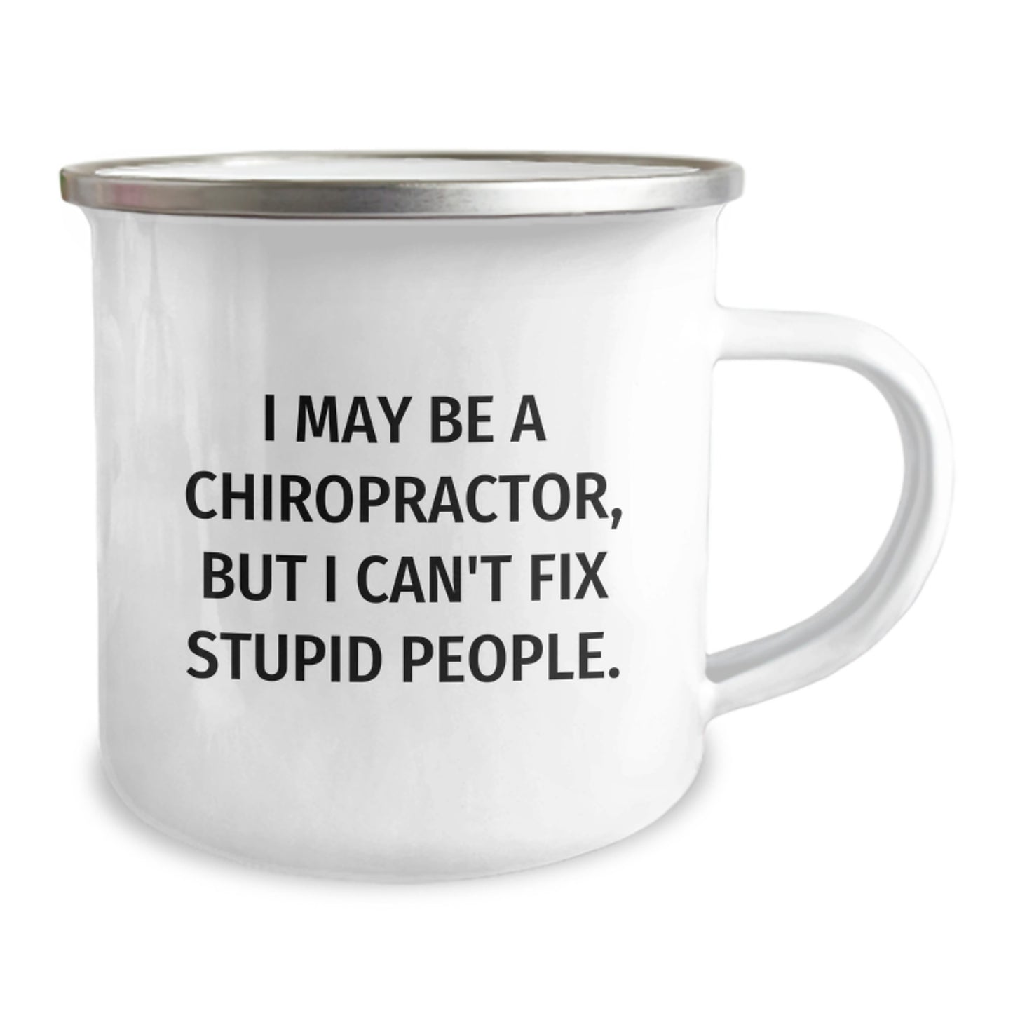 Chiropractor Keepsake Camping Mug for Him Surprise Birthday Gift - Image 2