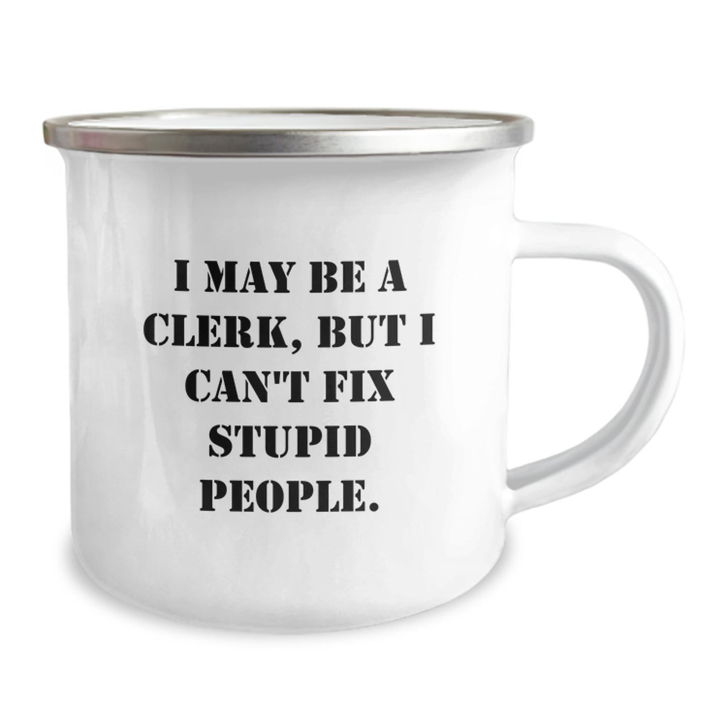 Clerk Camping Mug Idea for Coworkers Birthday Gift - Image 2