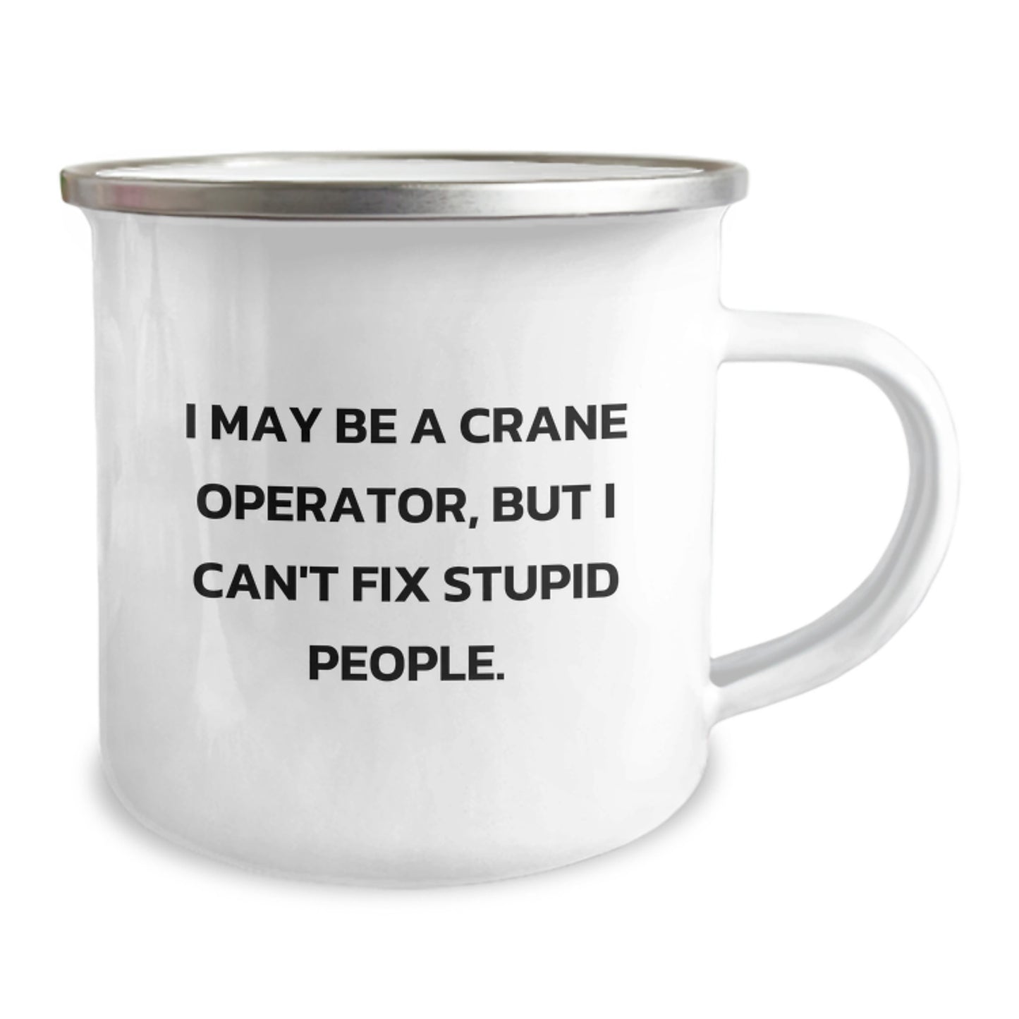 Birthday Gift Crane Operator Camping Mug for Her Present - Image 2