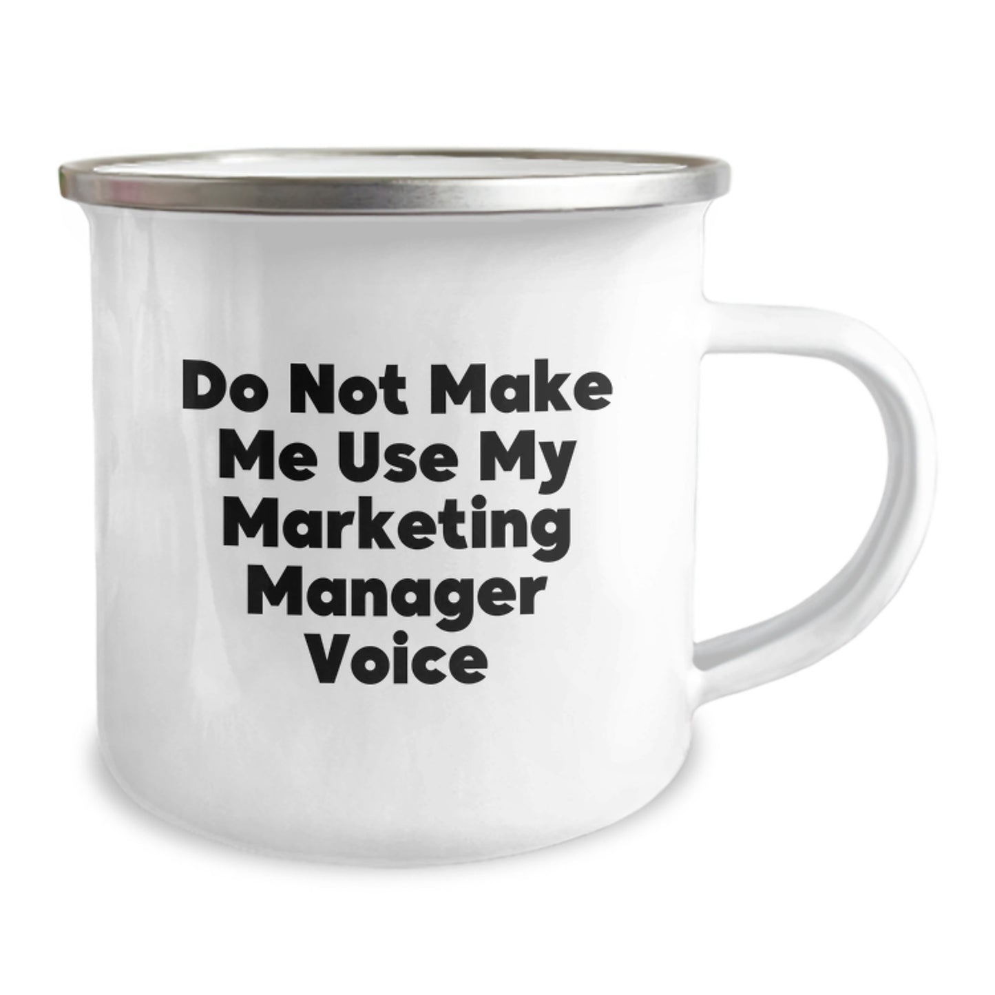 Marketing Manager Keepsake Camping Mug for Him Birthday Gift Unique - Image 2
