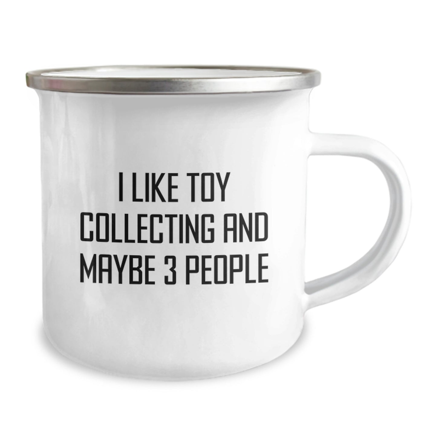 Funny Toy Collecting Gifts for Men, Camping Mug with I Like Toy Collecting And Maybe 3 People Quote, Graduation Unique Gifts from Friends - Image 2