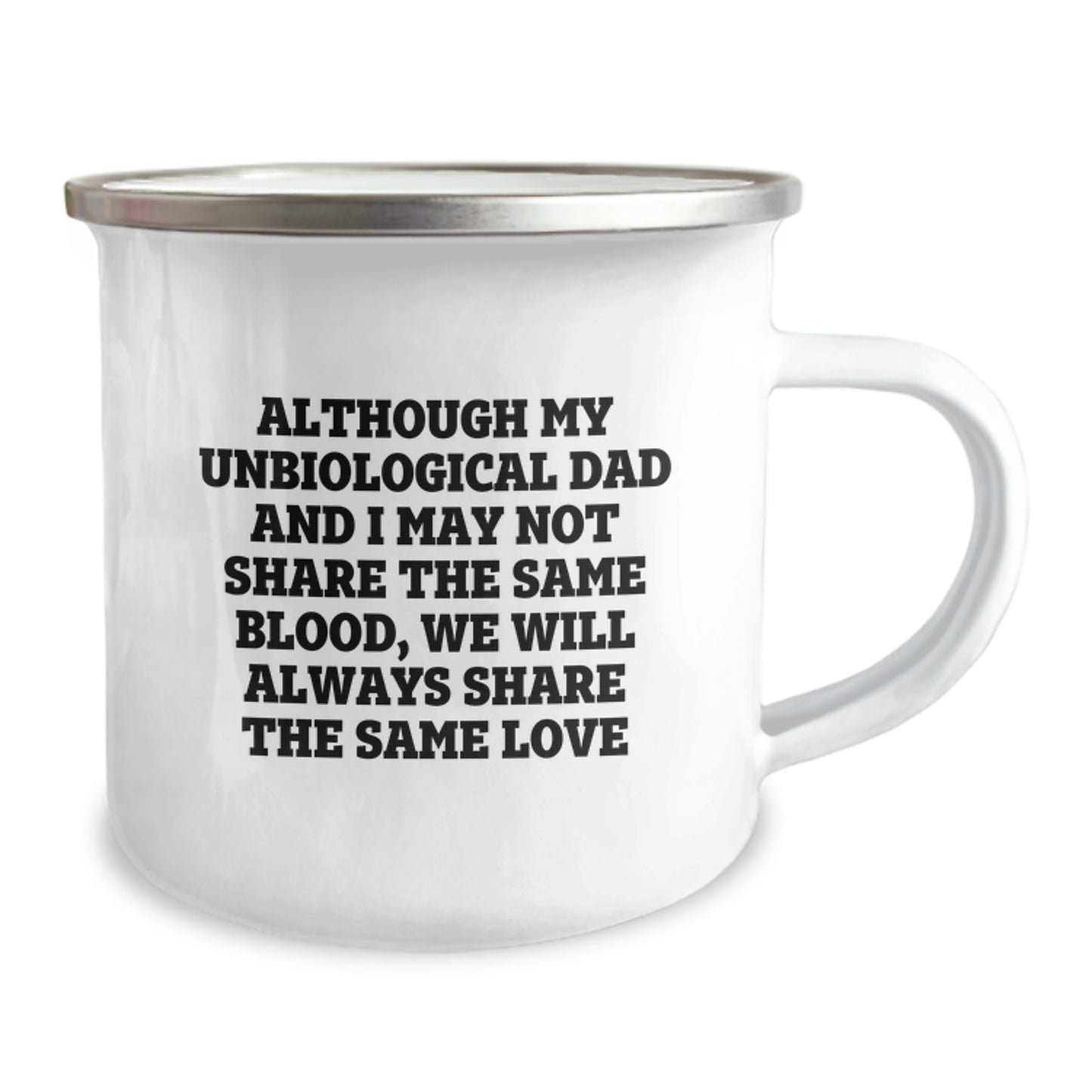 Unbiological Dad Camping Mug Keepsake Birthday Gift for Him - Image 2