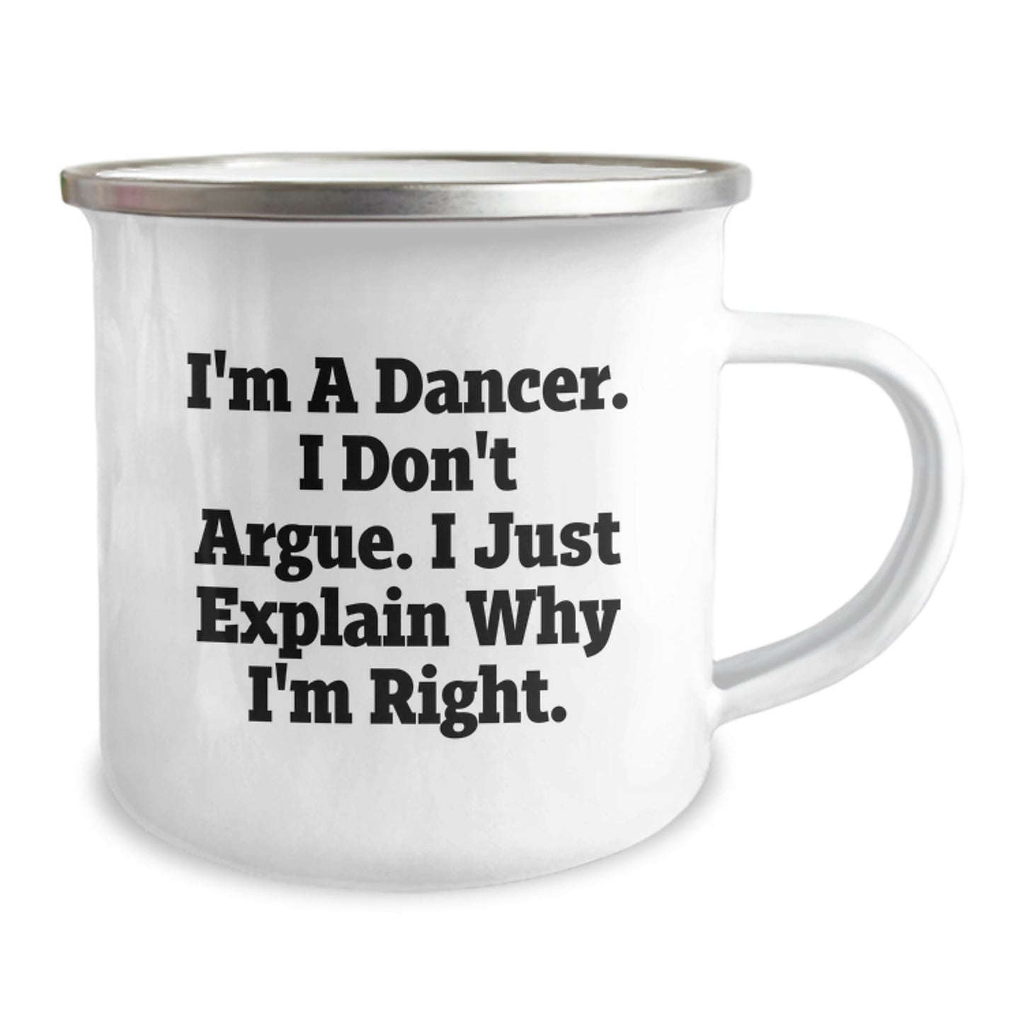 Funny Dancer Mom Gifts from Men Women Friends to Dancer Men Women Friends Mother's Day Unique Camping Mug for Dancing Enthusiasts - Image 2