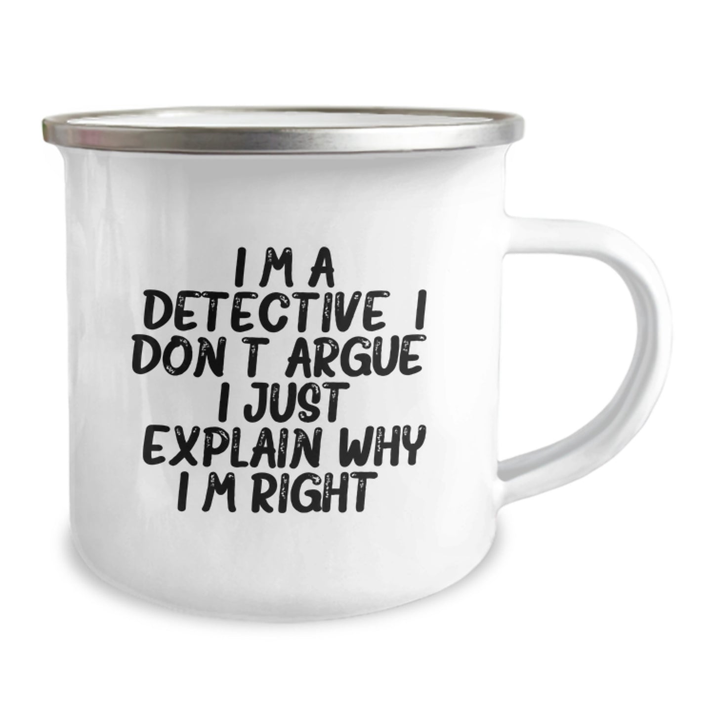 Detective Keepsake Camping Mug for Him Birthday Surprise Gift Limited - Image 2