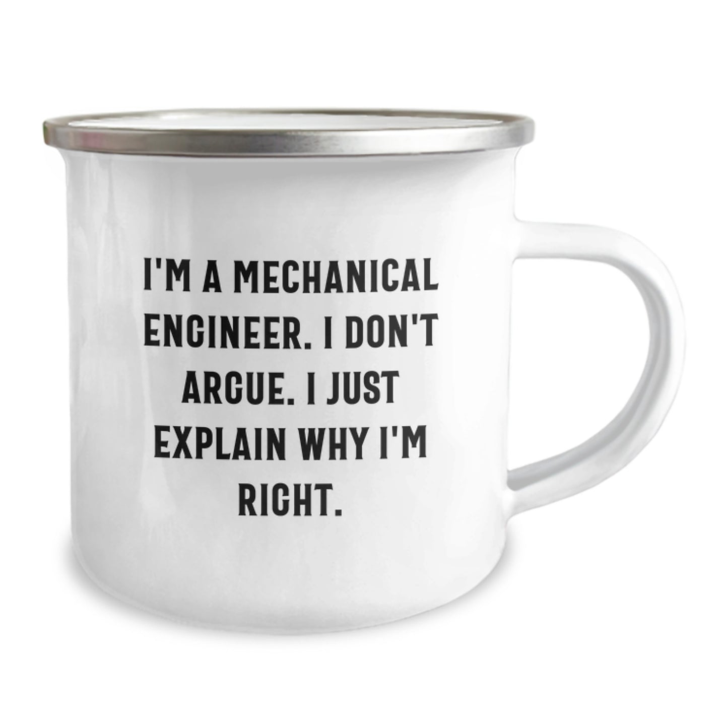Birthday Gift for Her Mechanical Engineer Camping Mug Keepsake Present - Image 2