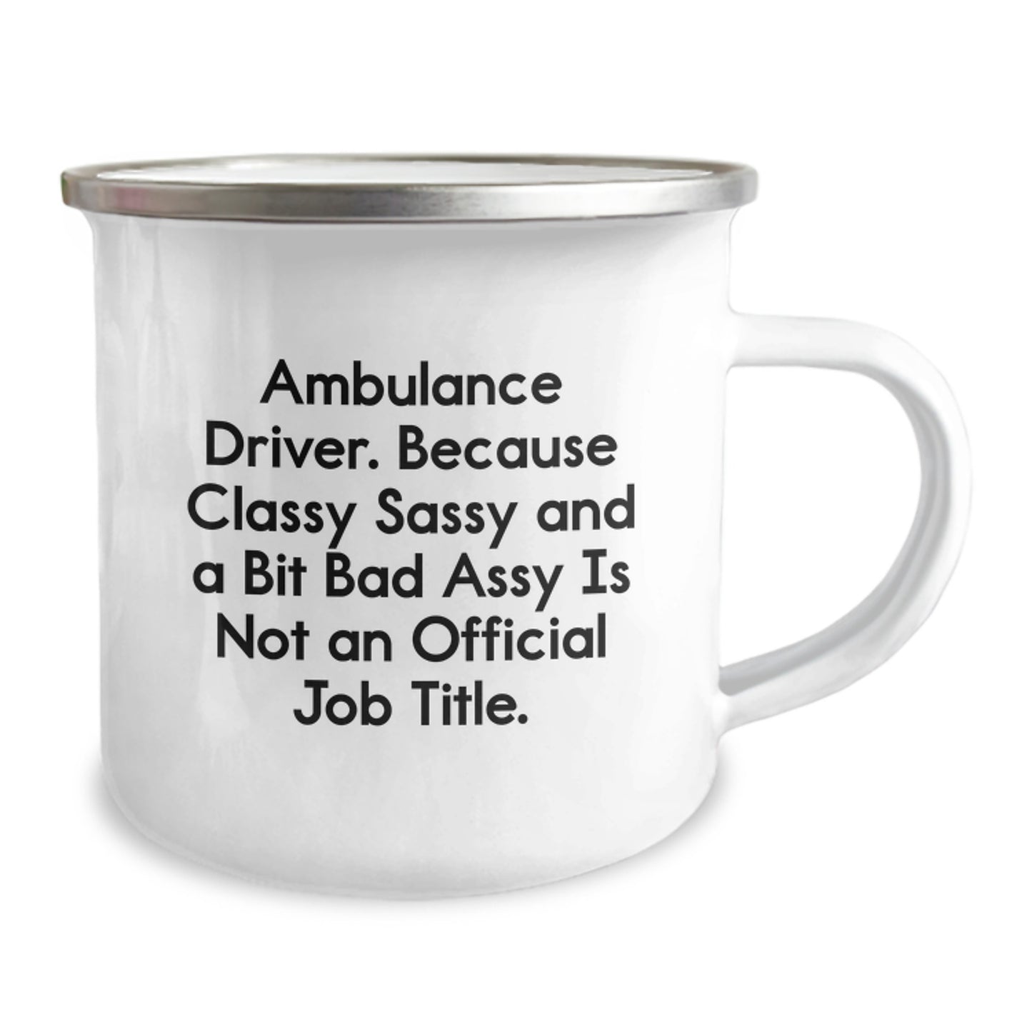 Ambulance Driver Keepsake Camping Mug for Him Birthday Gift - Image 2