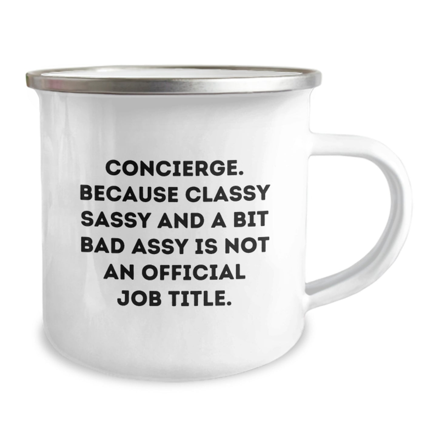 Birthday Gift Mug for Him – Concierge. Classy Sassy And A Bit Bad Assy - Image 2