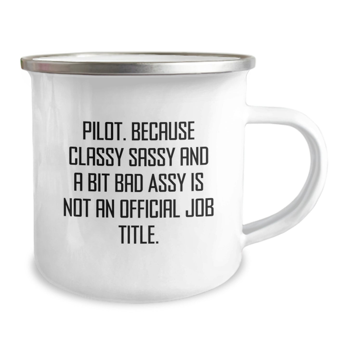 Pilot Camping Mug for Coworkers Idea Birthday Gift – Boldly Yours - Image 2