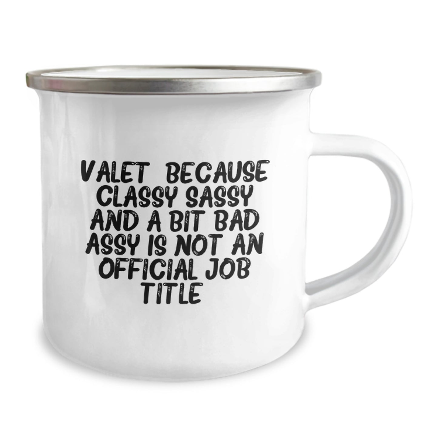 Sassy Valet Camping Mug for Friends Birthday Gift - Image 2